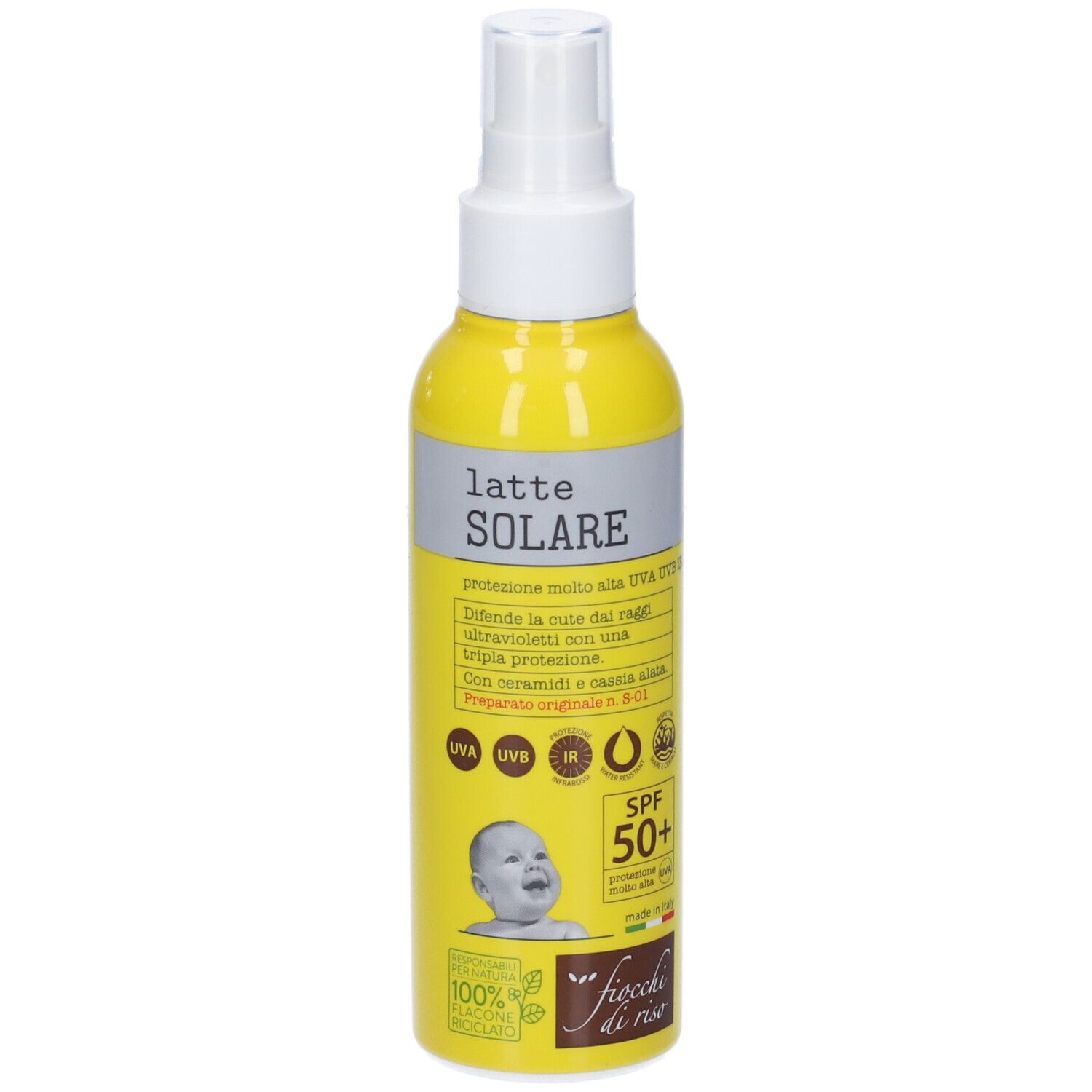 Set 2 Pezzi Latte Solare Spray con Doposole IN OMAGGIO Fiocchi Di Riso - Immagine 4
