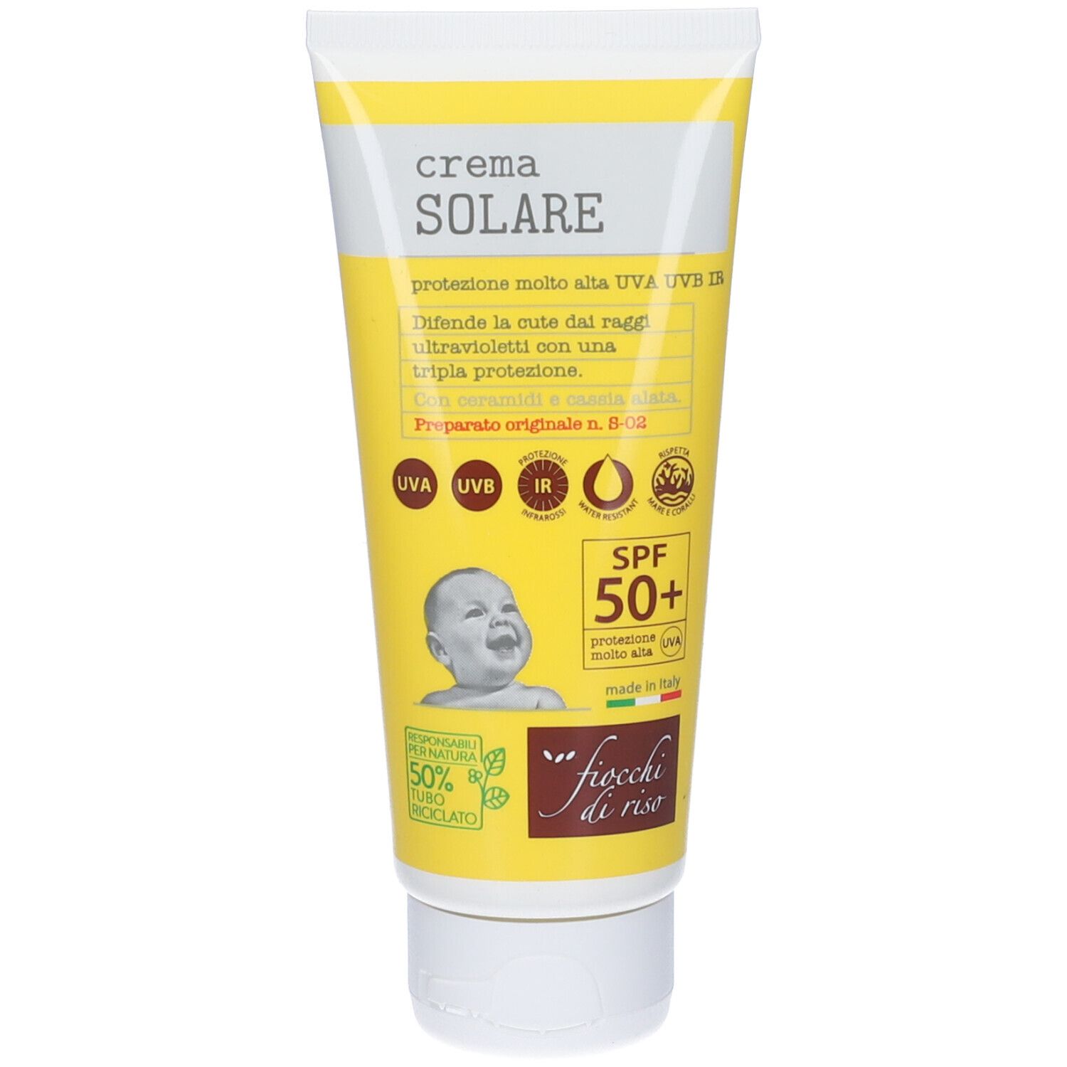 Crema Solare BB 50+ 100Ml FDR 100 ml Sonnenschutzcreme