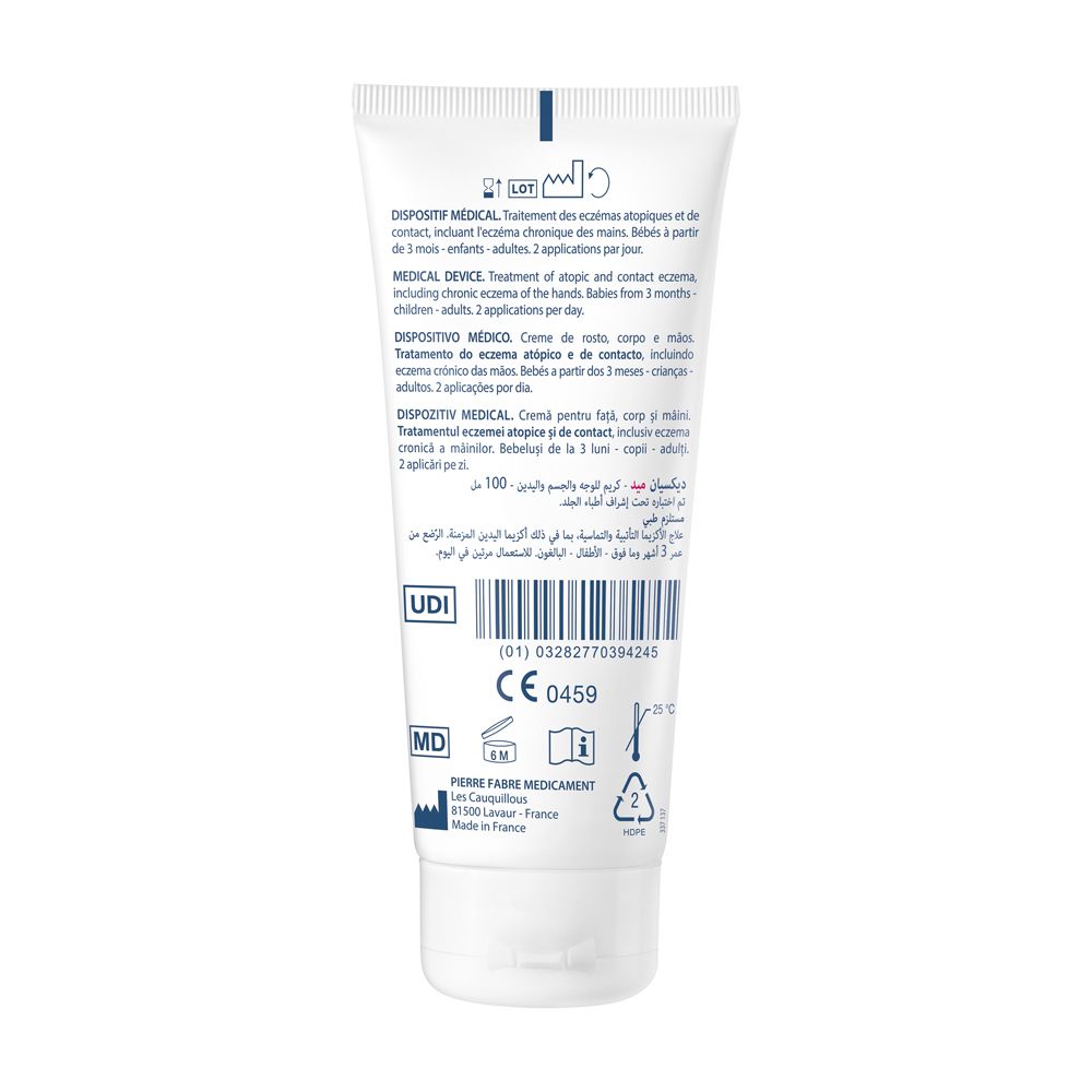 Ducray Dexyan Med Crema, Dispositivo Medico Ce Per Eczemi Atopici E Da Contatto, Pelle Secca A Tendenza Atopica, 100Ml-image