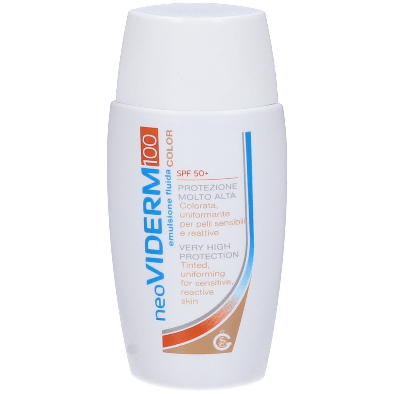 Ganassini Neo Viderm 100 Emulsione Fluida Color SPF50+