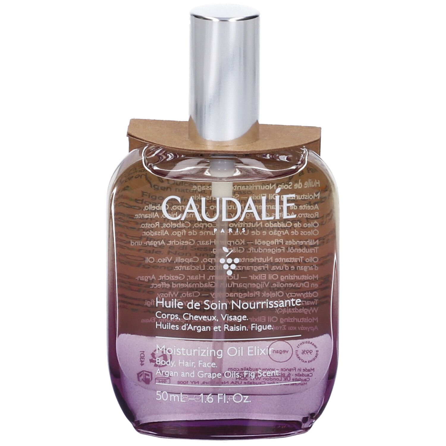 Caudalie Olio Trattante Lisciante Luminosità Corpo/Capelli /Decolleté 50ml - Immagine 3