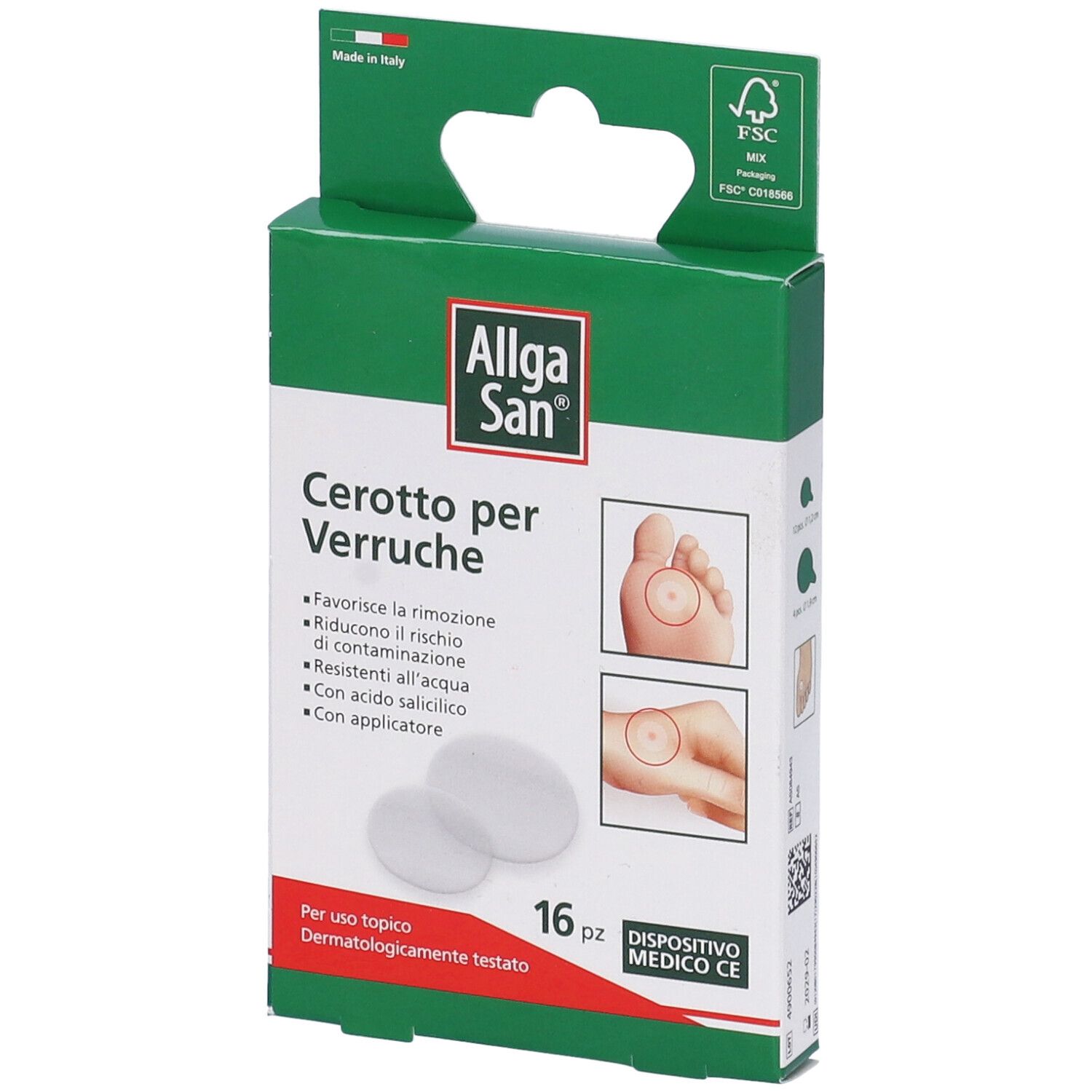 AllgaSan Cerotto Verruche - risparmia il 25% con il codice: NAT25