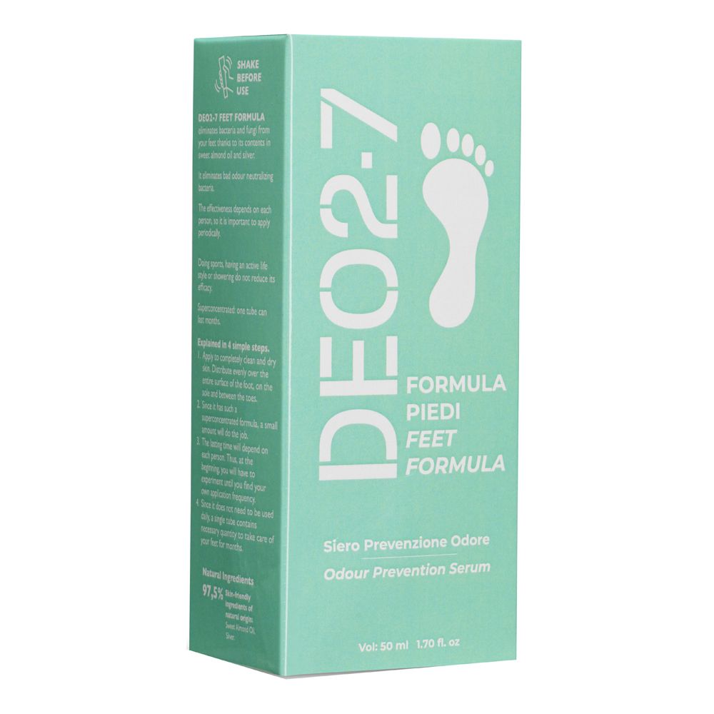 Deo 2-7 Piedi Siero Prevenzione Odore 50 Ml