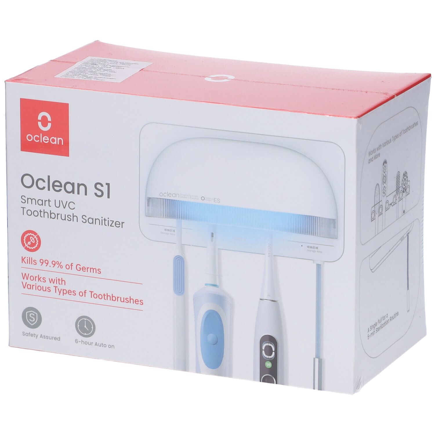 Oclean X S1 White NEW Pack 1 St Sonstige