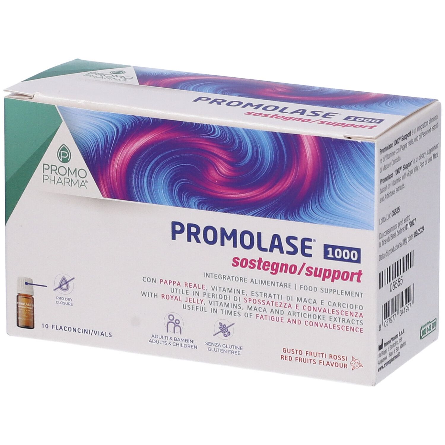 PromoPharma Promolase 1000® Sostegno Flaconcini