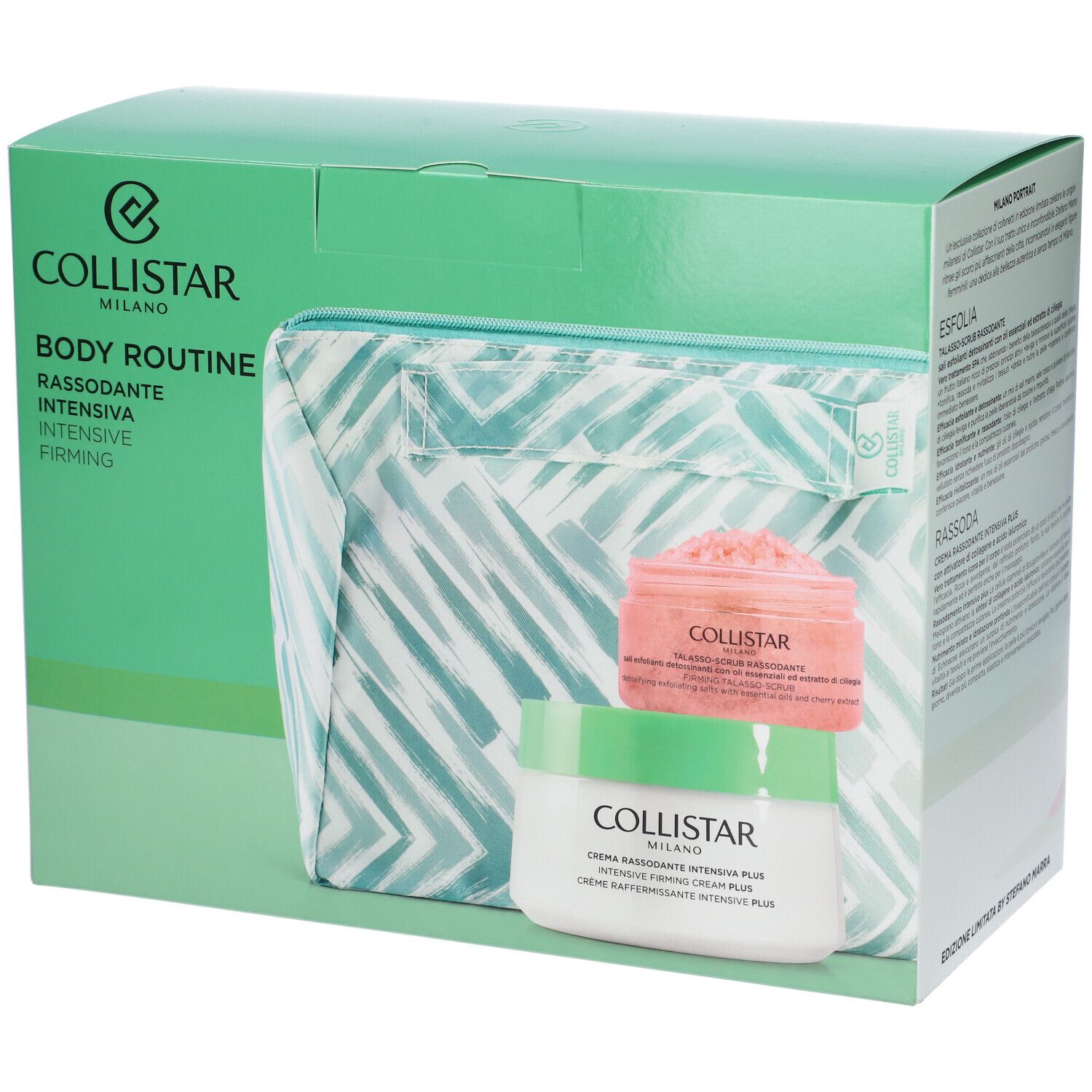 Collistar Cofanetto Body Routine Talasso-Scrub Rassodante + Crema Rassodante Intensiva Plus con Beauty-Bag in Omaggio