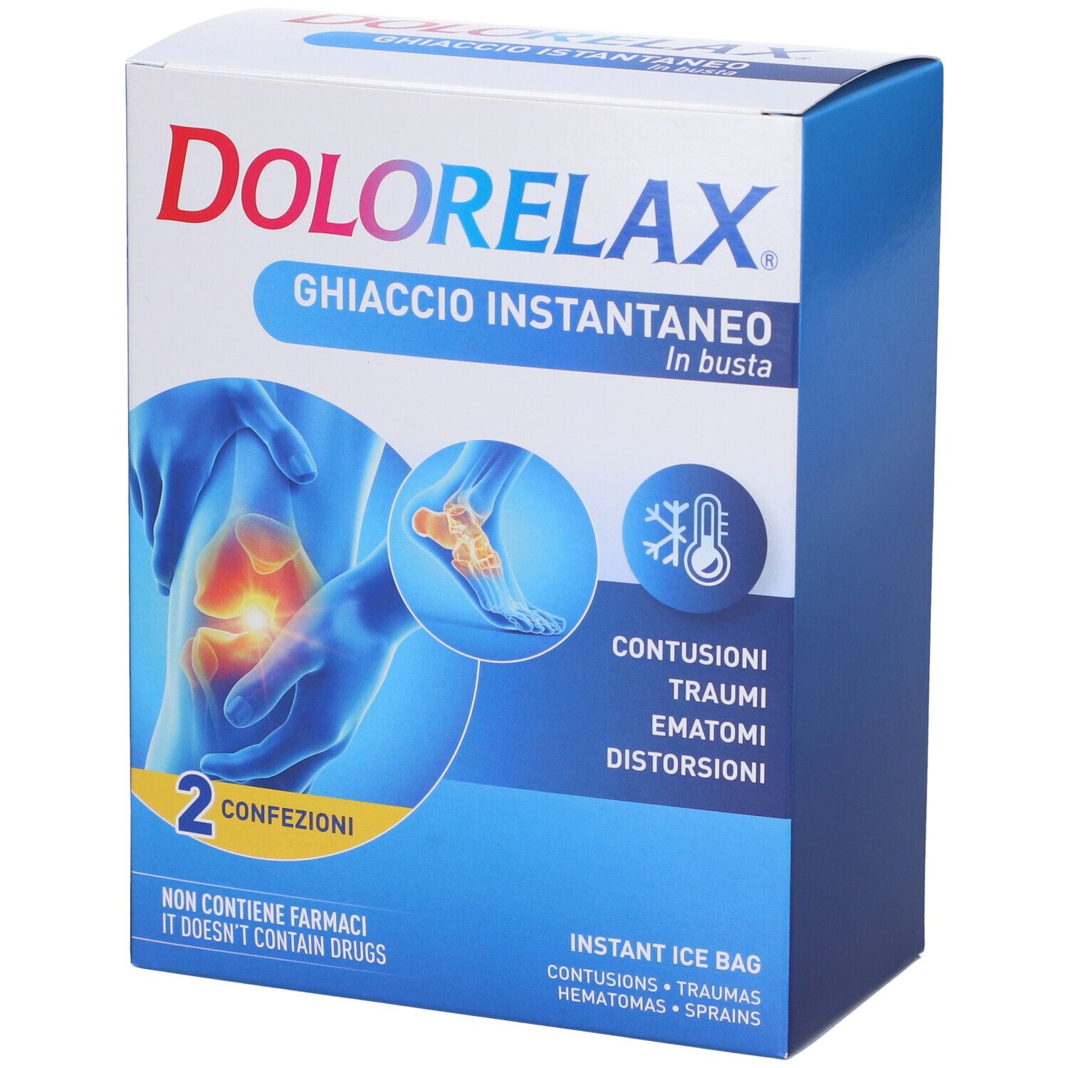Dolorelax Ghiaccio Istantaneo Bustine