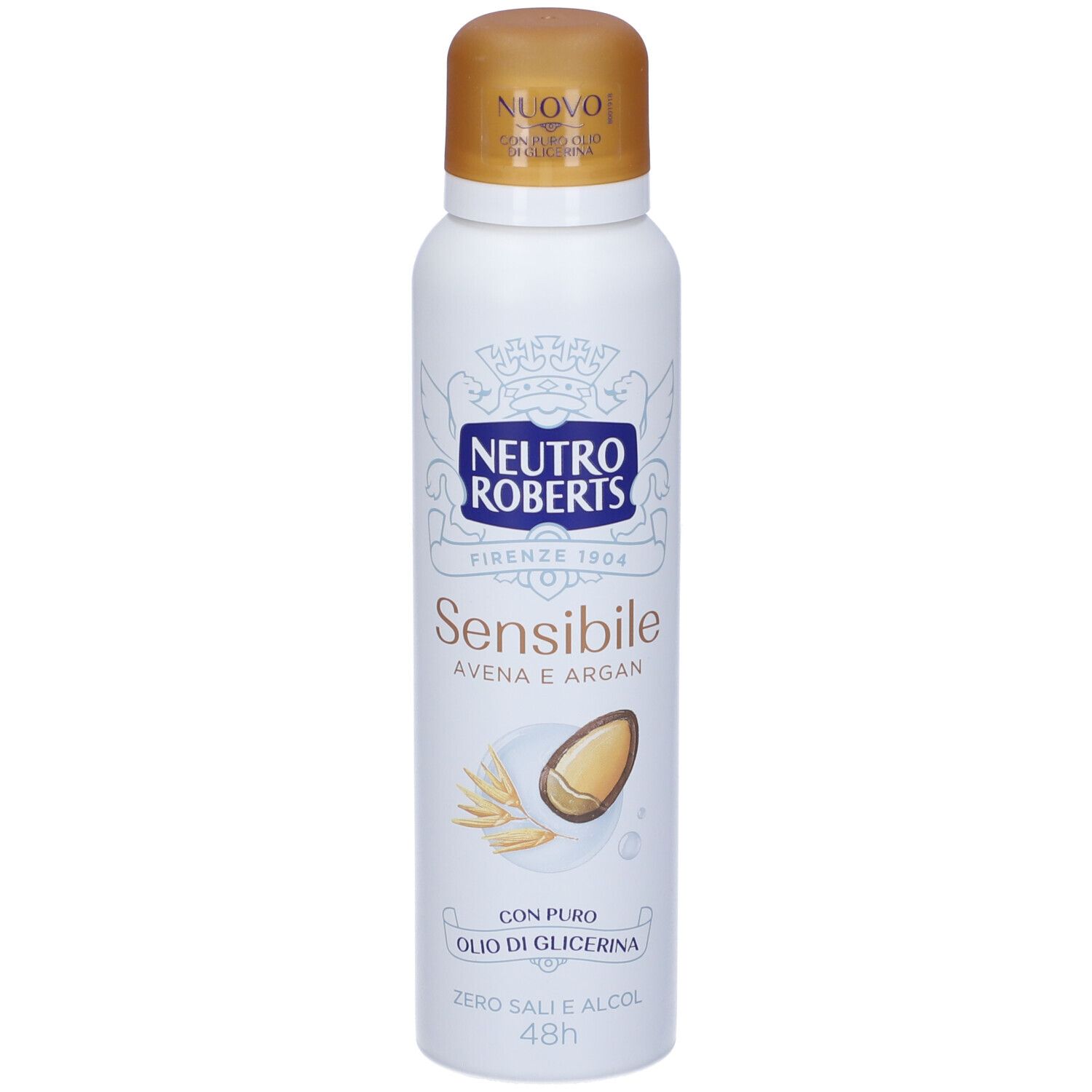 Neutro Roberts Deo Spray Pelle Sensibile con Avena e Argan