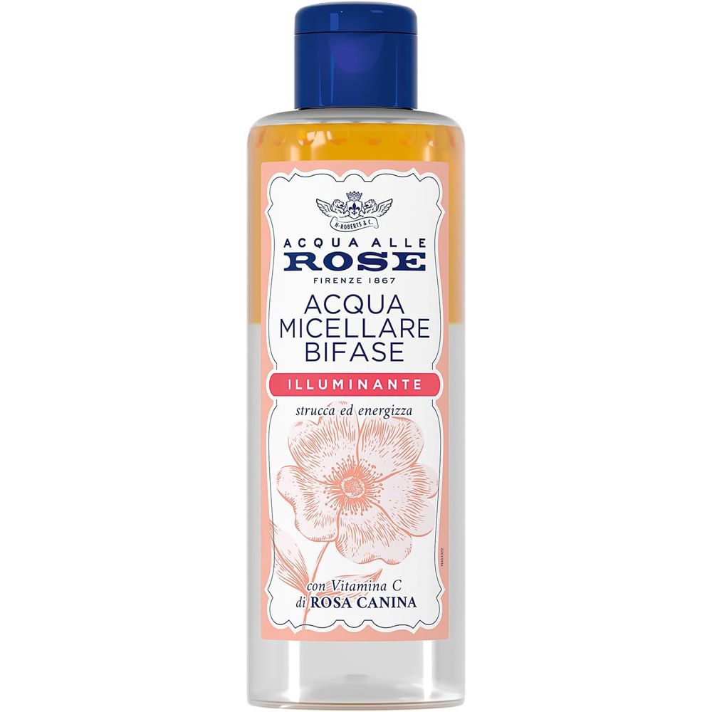Acqua Alle Rose Rosa Acqua Micellare Bifase Illuminante Con Vitamina C 200Ml - Immagine 7