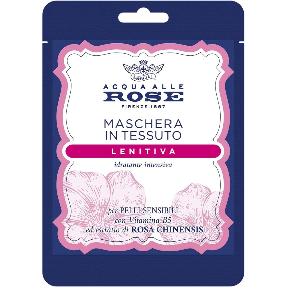 Acqua Alle Rose Maschera In Tessuto Idratante Per Pelli Sensibili 1 pz - Immagine 7