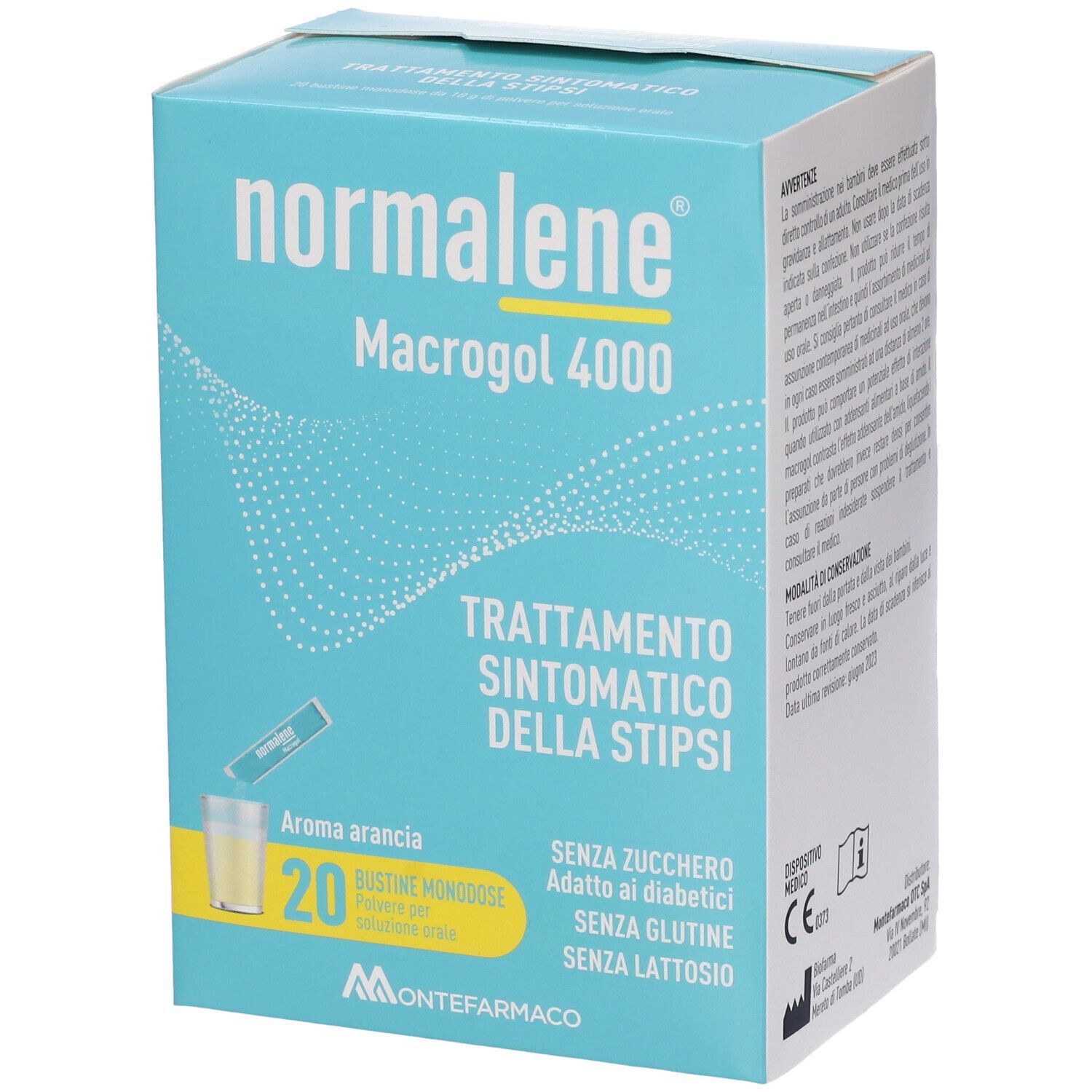 Normalene Macrogol 4000 In Bustine 20X10 G Polvere Per Soluzione Orale