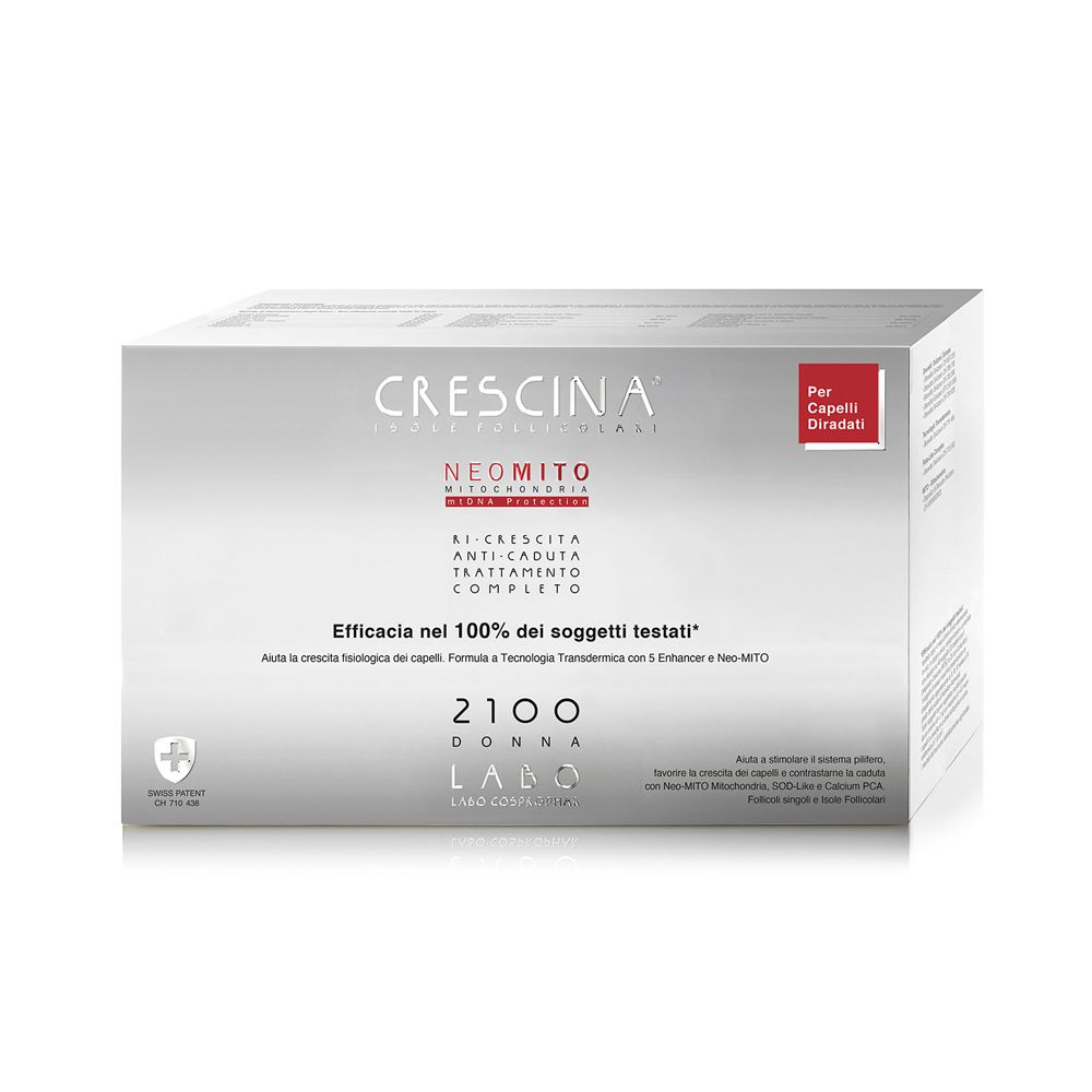 Labo Crescina Isole Follicolari + Anti Caduta Neo Mito Formula 2100 Donna - risparmia il 20% con il codice: SWISSE20