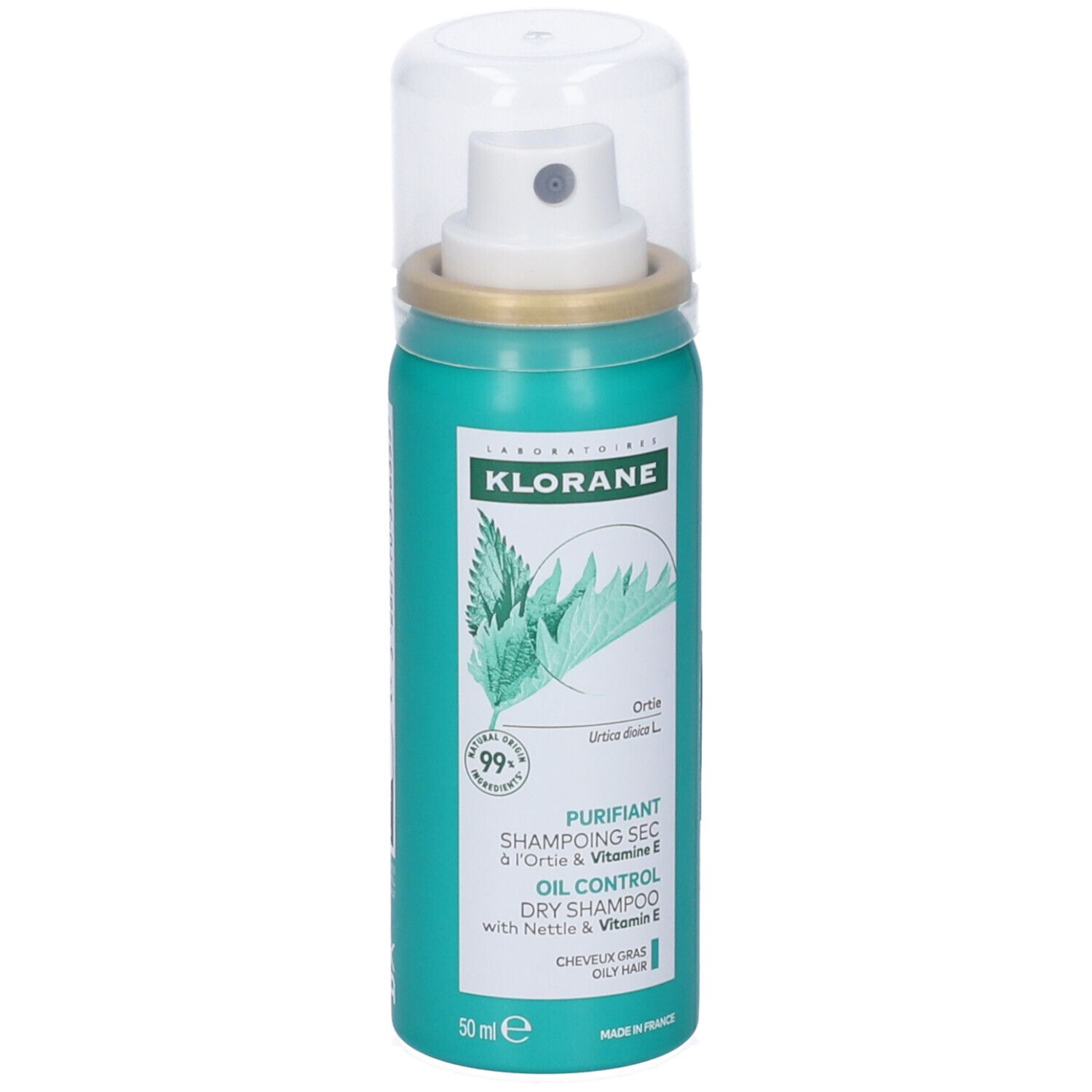 Klorane Shampoo Secco Seboriduttore Ortica