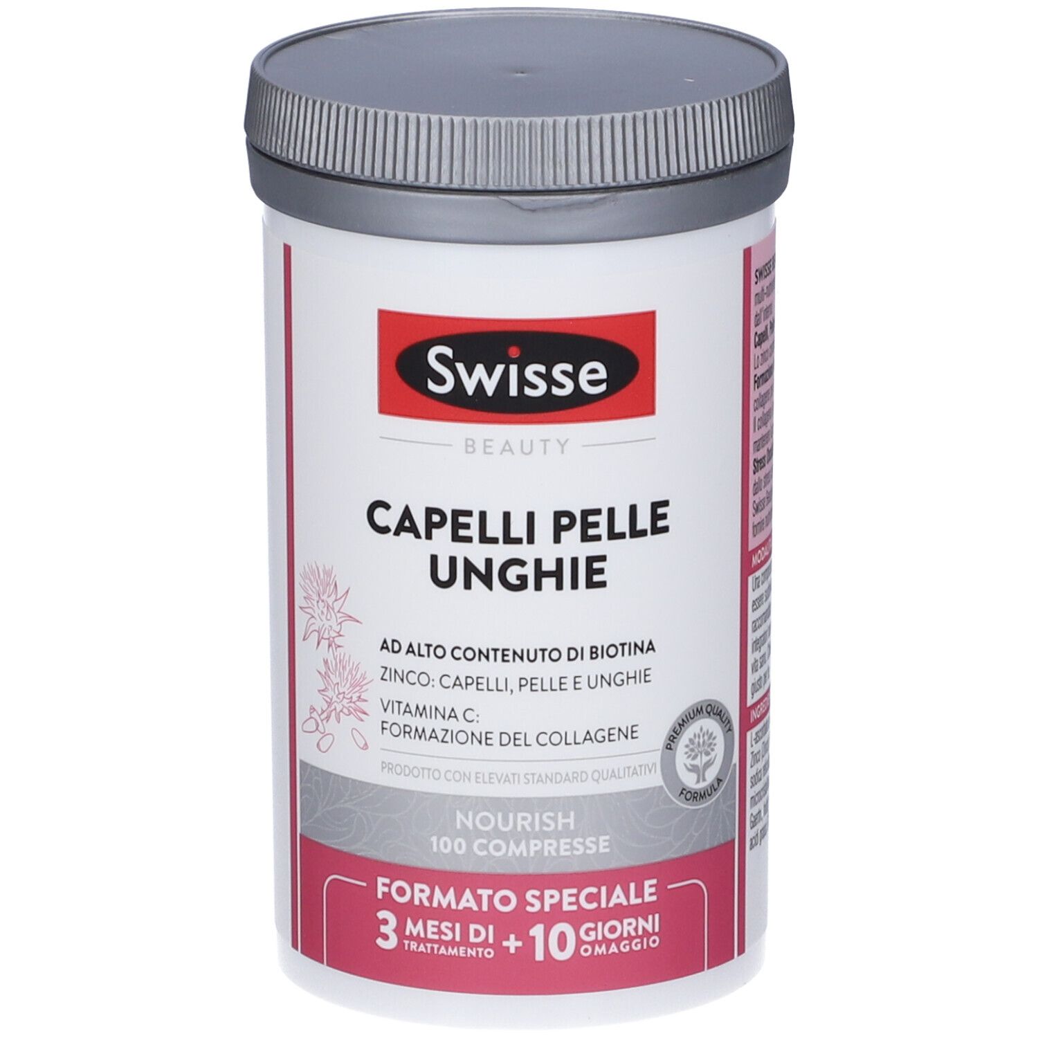 Swisse Capelli Pelle Unghie 100 Compresse