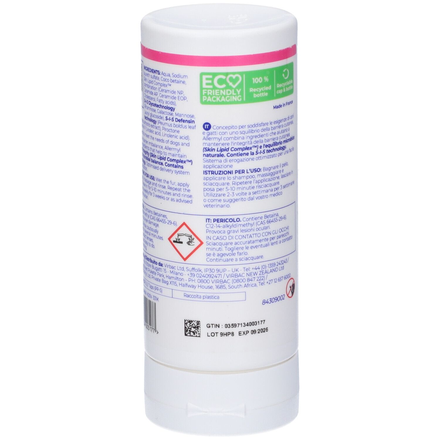 ALLERMYL SIS SHAMPOO 250ML