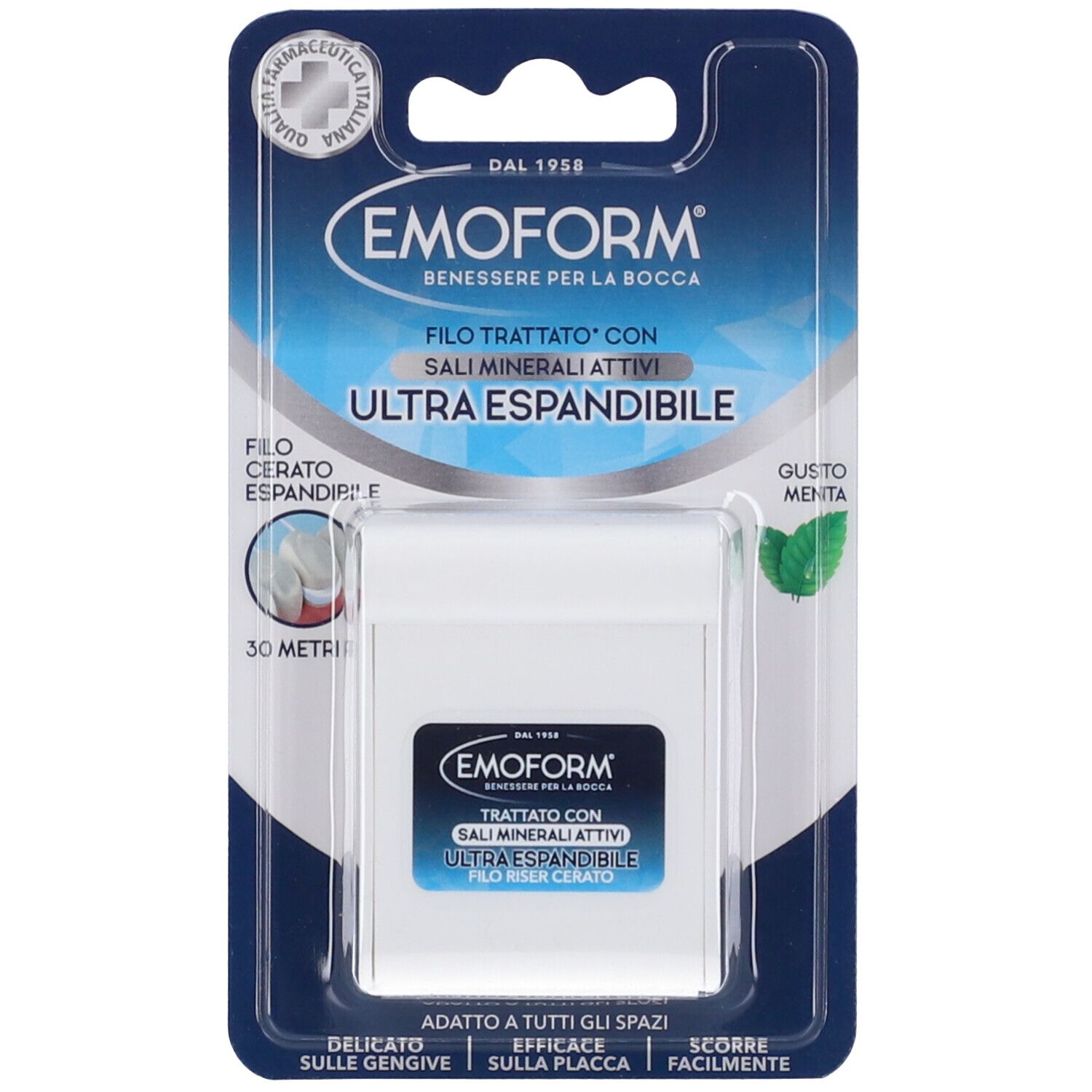 Emoform Filo Interdentale Ultra Espandibile
