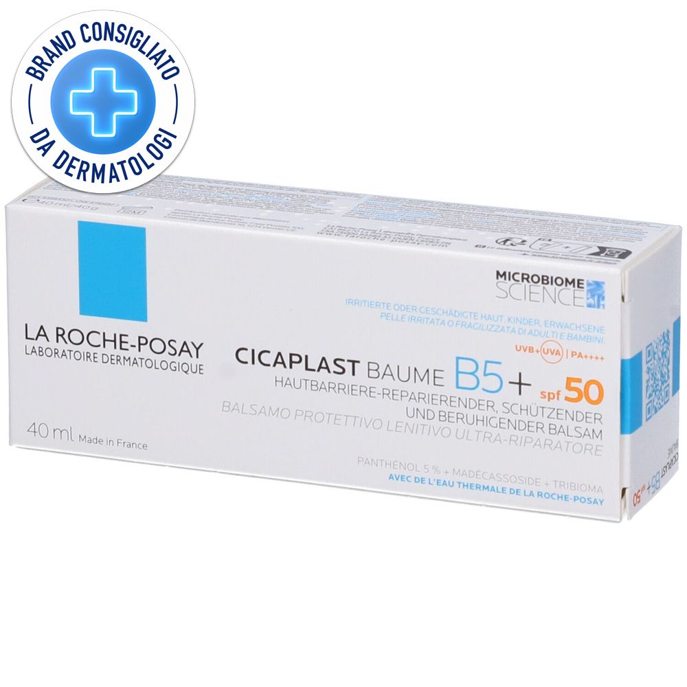La Roche Posay Cicaplast Baume B5+ SPF50 40 ml Balsamo