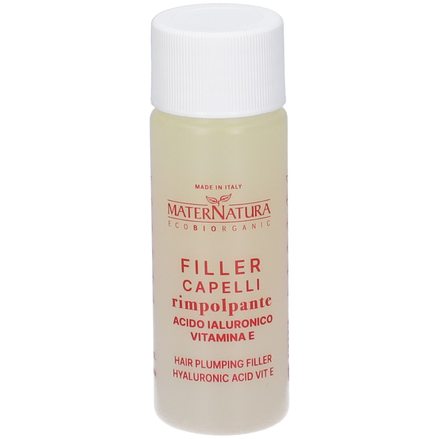 MaterNatura Filler Capelli Rimpolpante Acido Ialuronico & Vitamina E