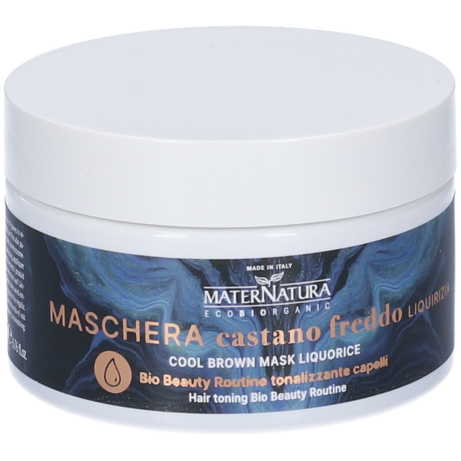 MaterNatura Maschera Castano Freddo Liquirizia