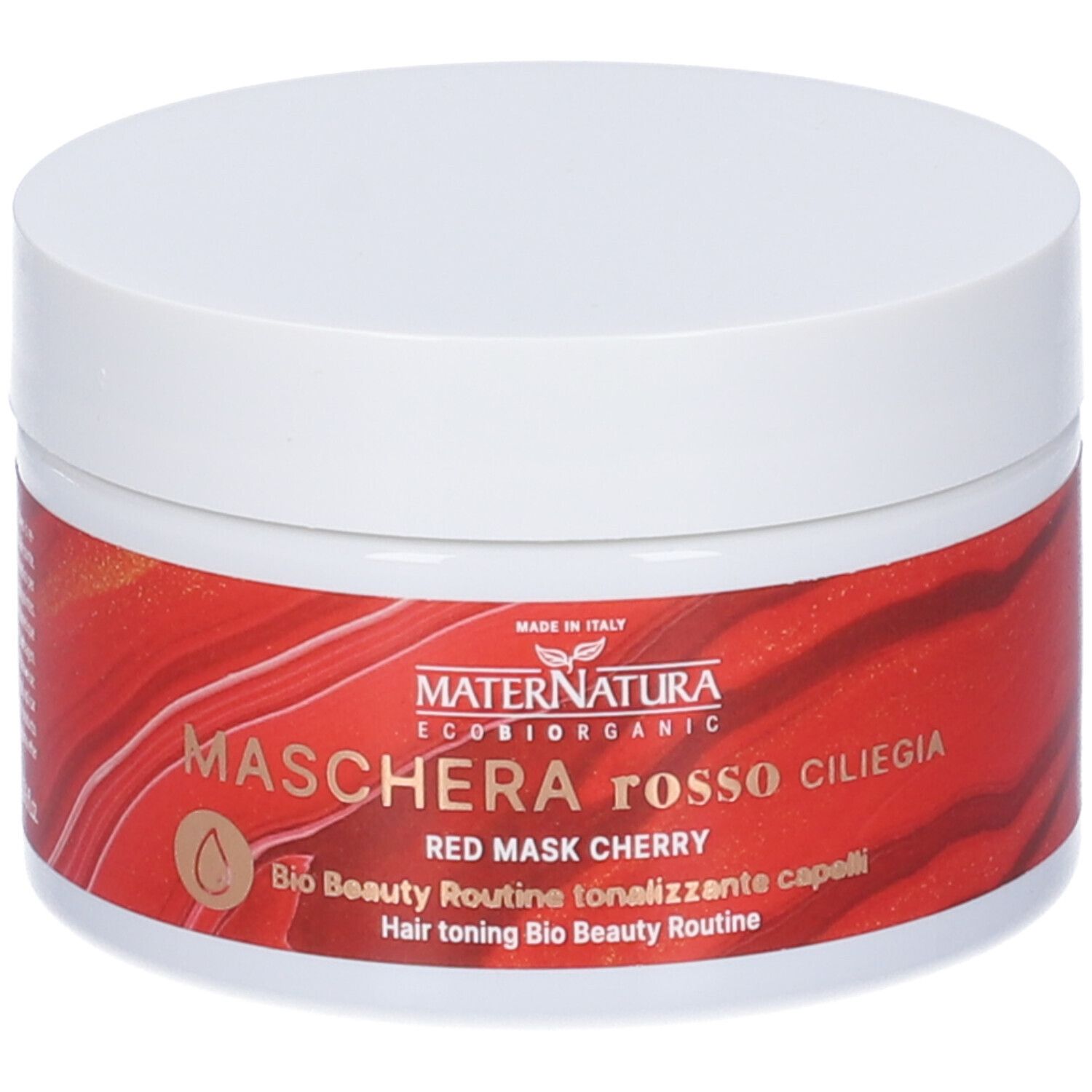 MaterNatura Maschera Rosso Ciliegia