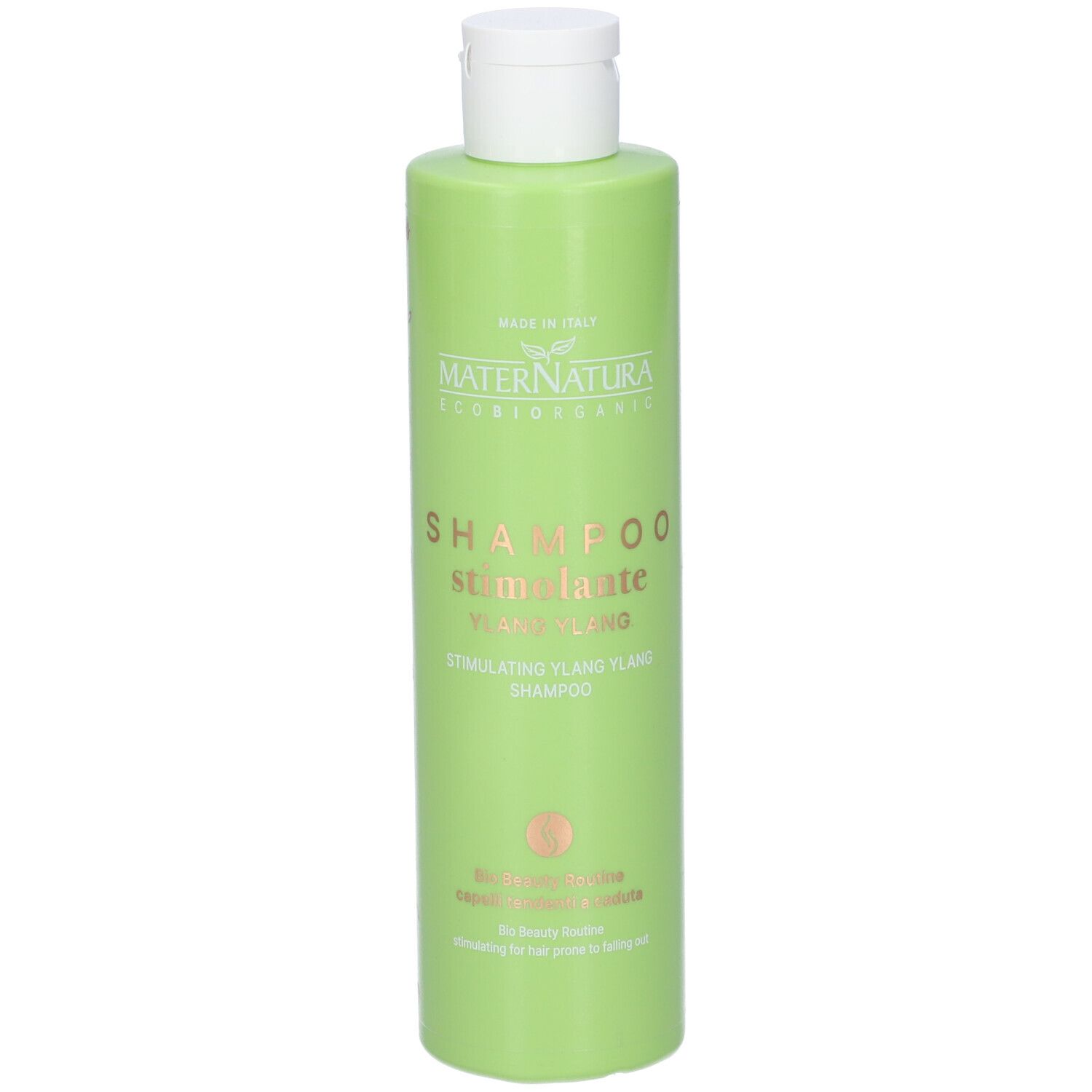 MaterNatura Shampoo Stimolante Capelli Tendenti alla Caduta all’Ylang Ylang