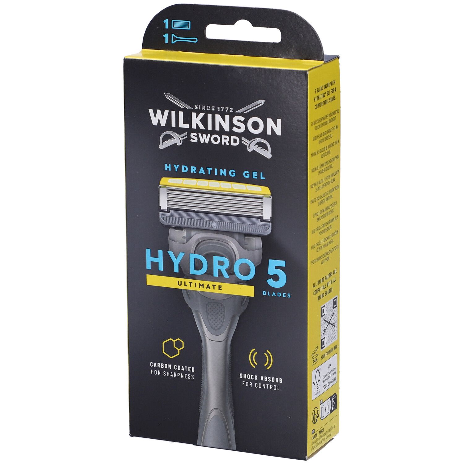 Wilkinson Hydro 5 Skin Ultimate Rasoio Uomo Altro