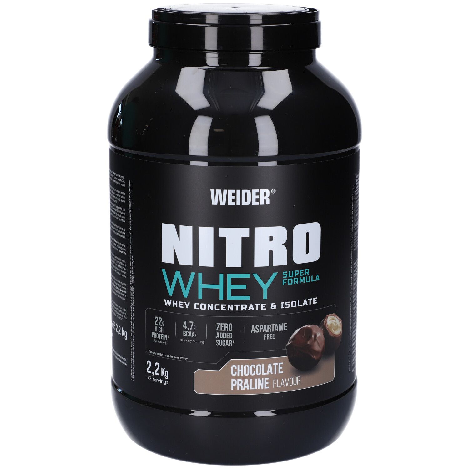 Weider Nitro Whey Super Formula Polvere Chocolate Praline