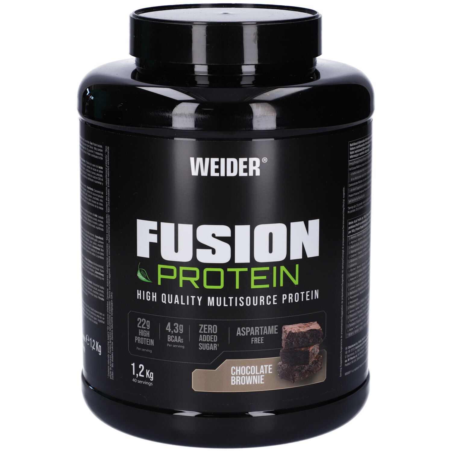 Weider Fusion Protein Polvere Chocolate Brownie