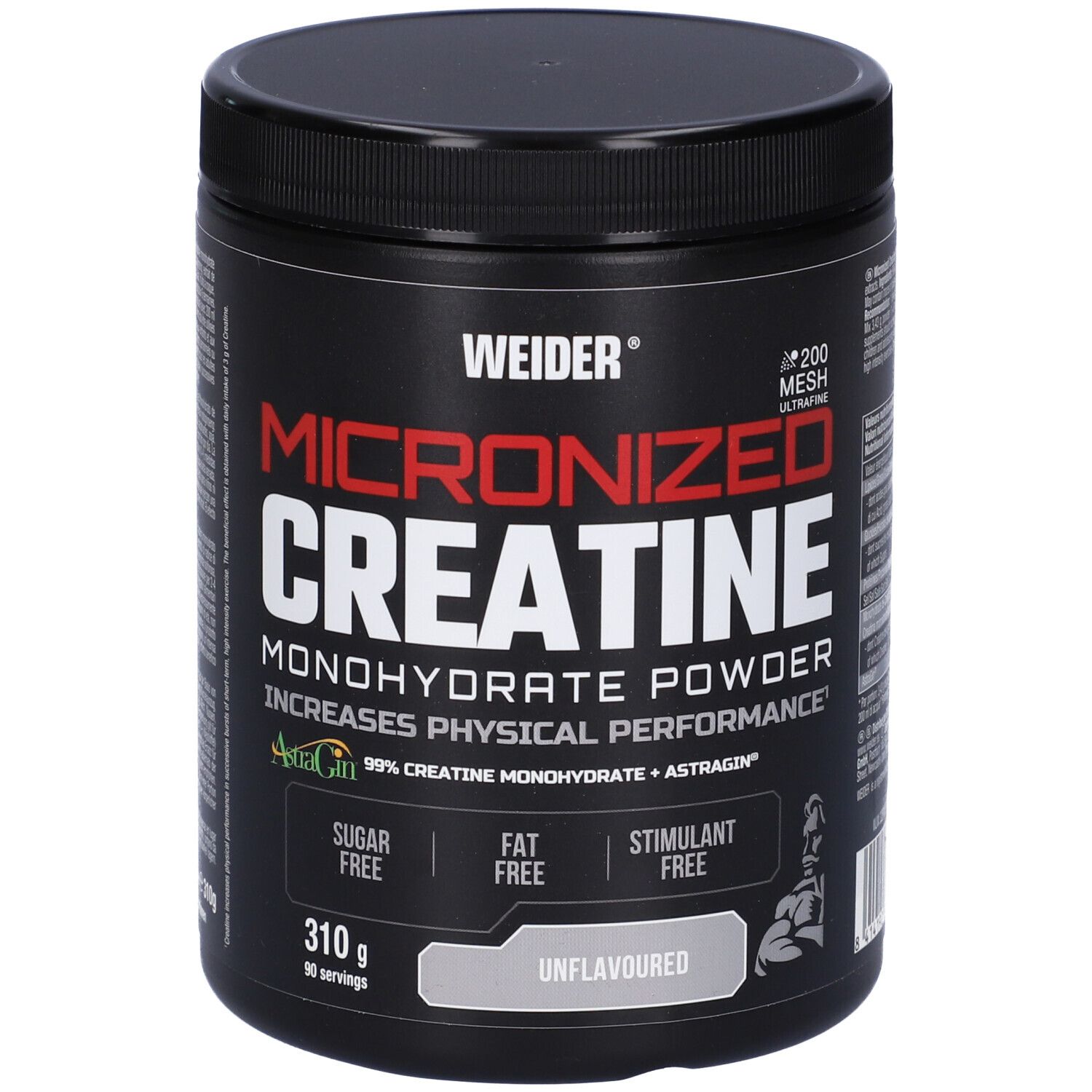 Weider Micronized Creatine Neutra 310 G