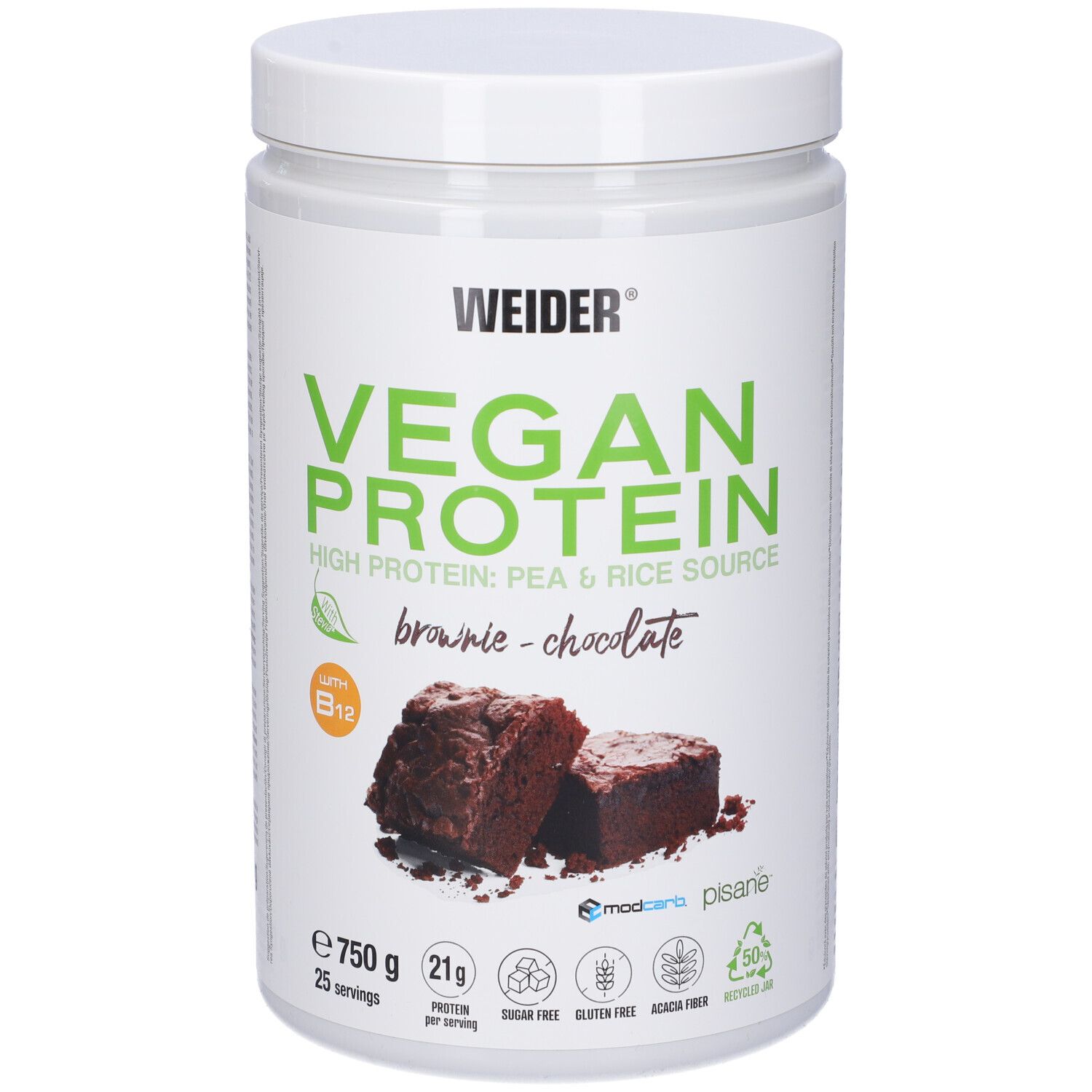 Weider Vegan Protein Cioccolato 750 G