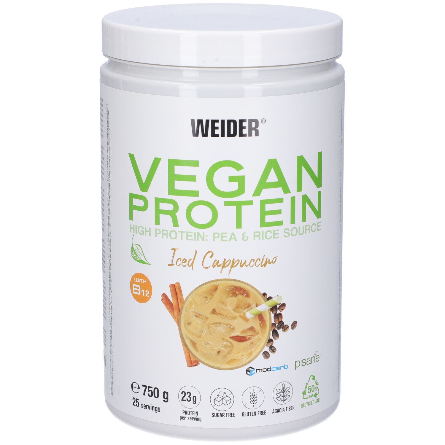 Weider Vegan Protein Cappuccino 750 G