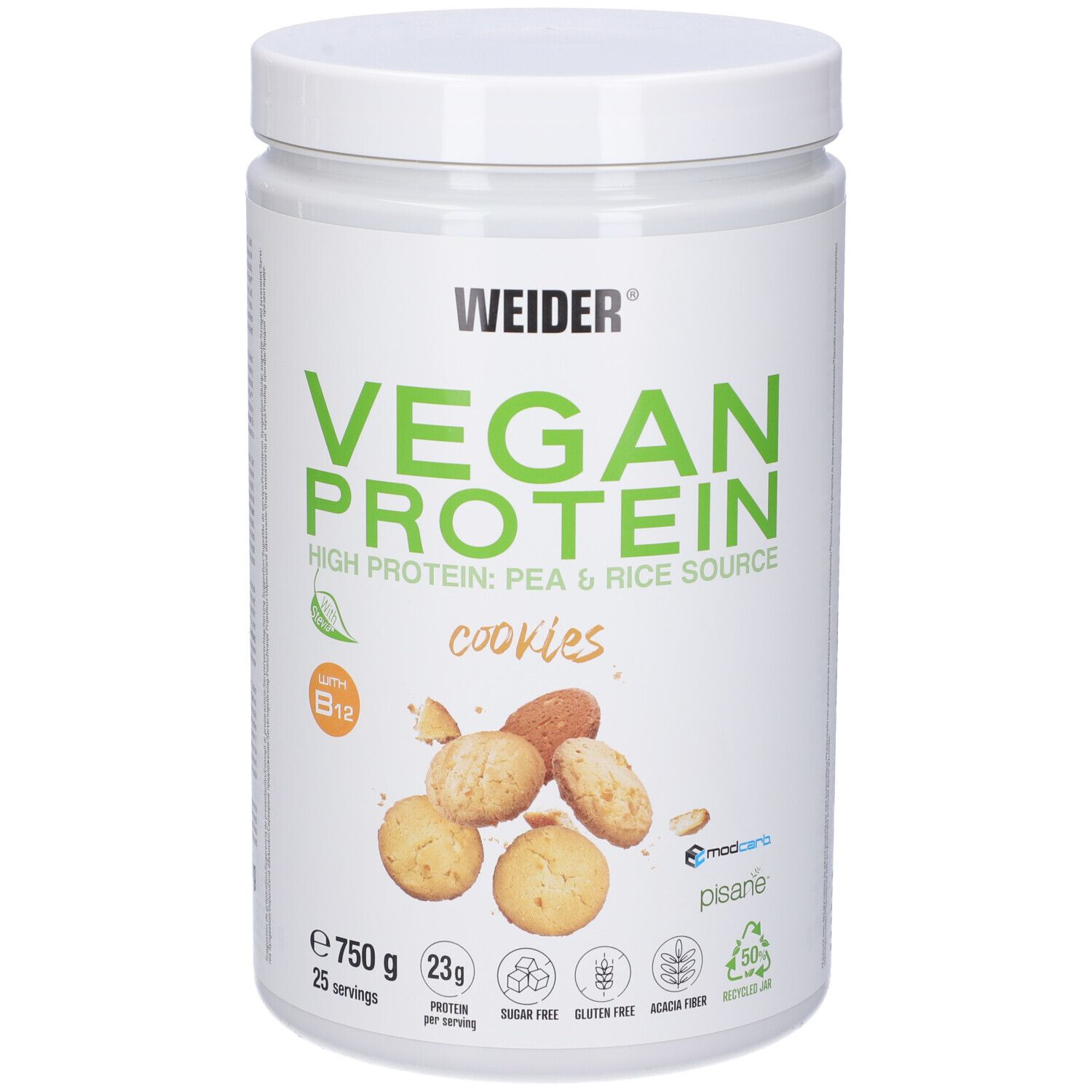 Weider Vegan Protein Cookies 750 G