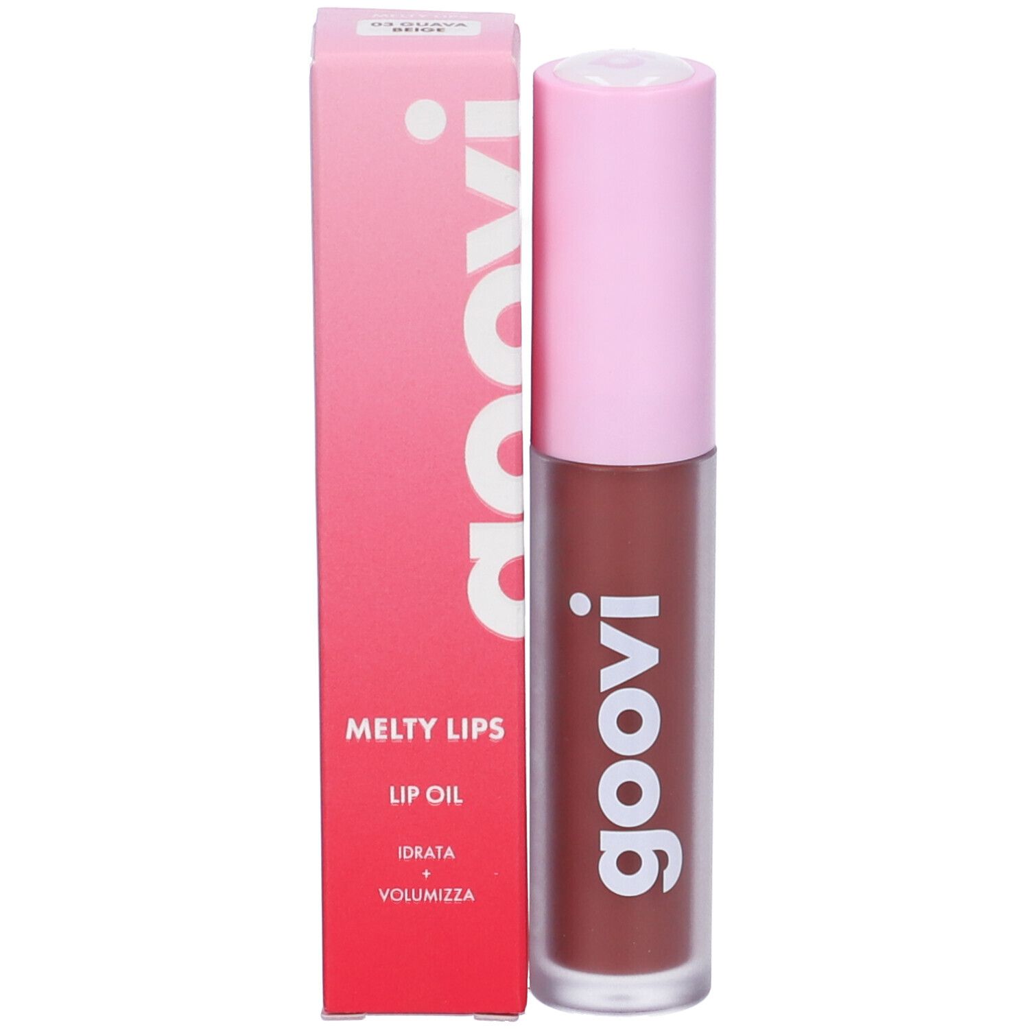 Goovi Melty Lips Olio Labbra Tonalità 03 Guava Beige - Risparmia il 15% on il codice: goovi0926