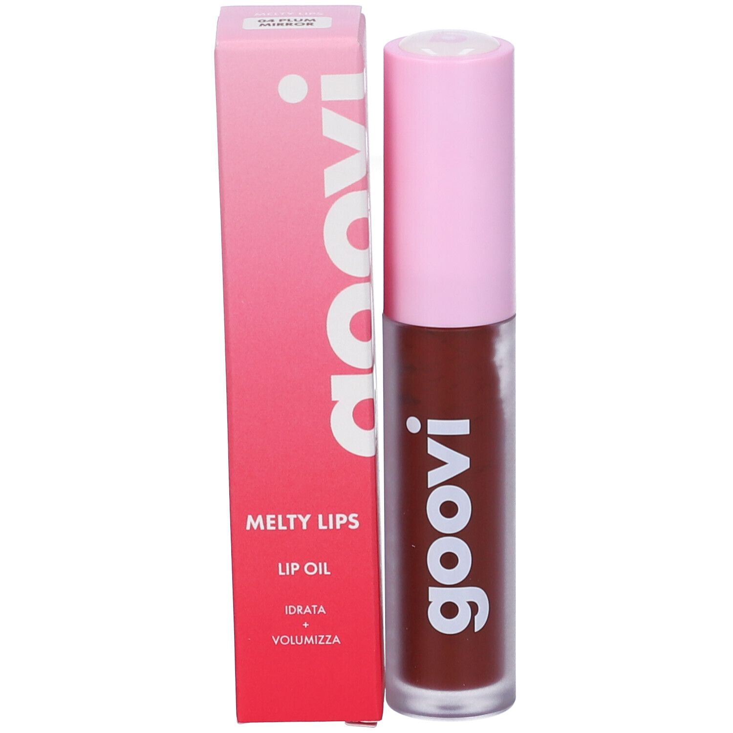 Goovi Melty Lips Olio Labbra Tonalità 04 Plum Mirror - Risparmia il 15% on il codice: goovi0926