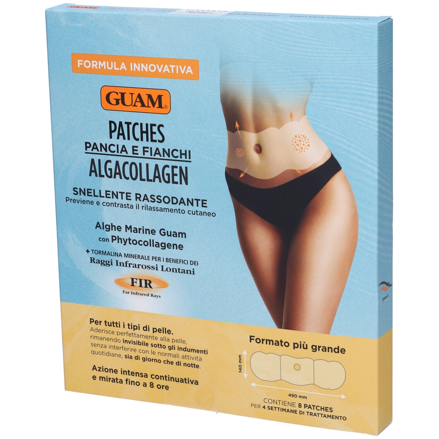 Guam Algacollagen Patches Panc 1 St Bandage(s)