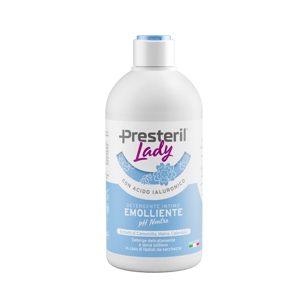 Lady Presteril Detergente Intimo Emolliente pH Neutro 500ml