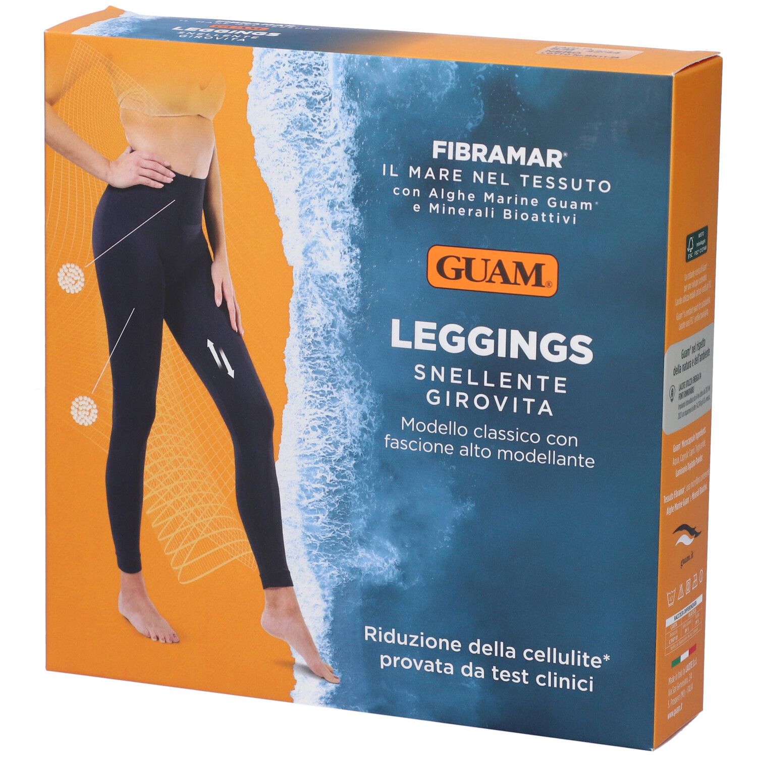 Guam Leggings Classico Fibramar Nero S/M 1 Pz Altro