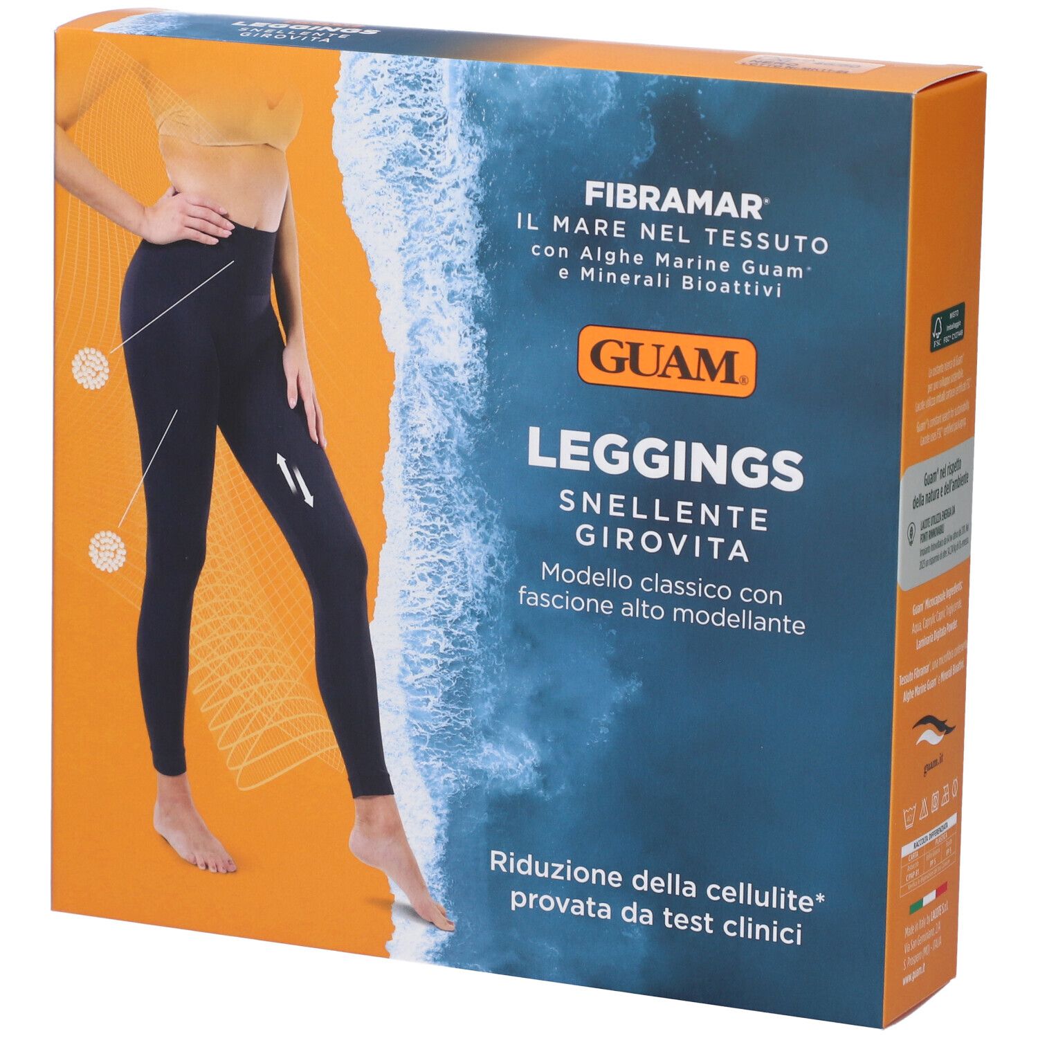 Guam Leggings Classico Fibramar Nero L/Xl 1 Pz Altro