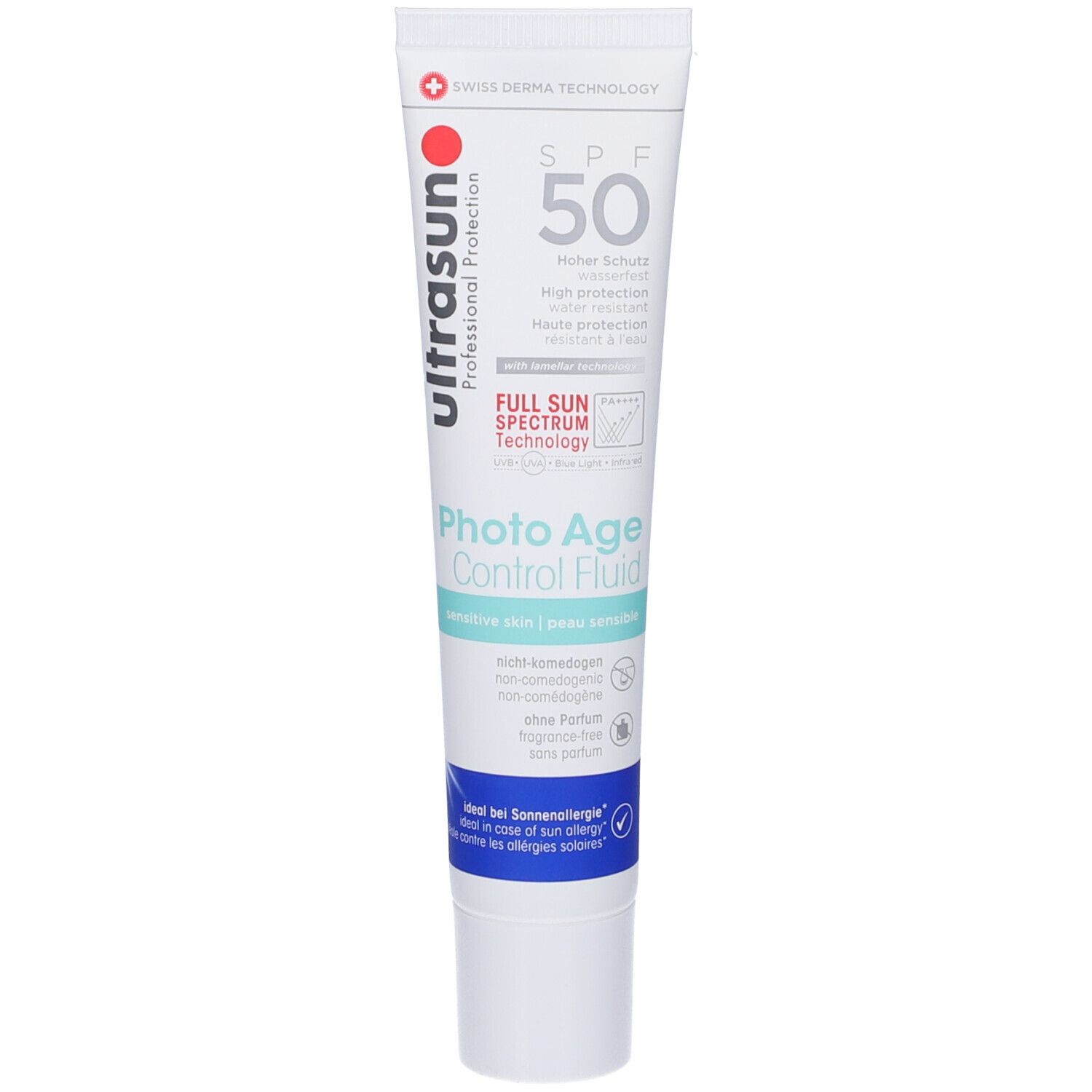 Ultrasun Photo Age Control Fluid Spf 50 Sensitive Skin