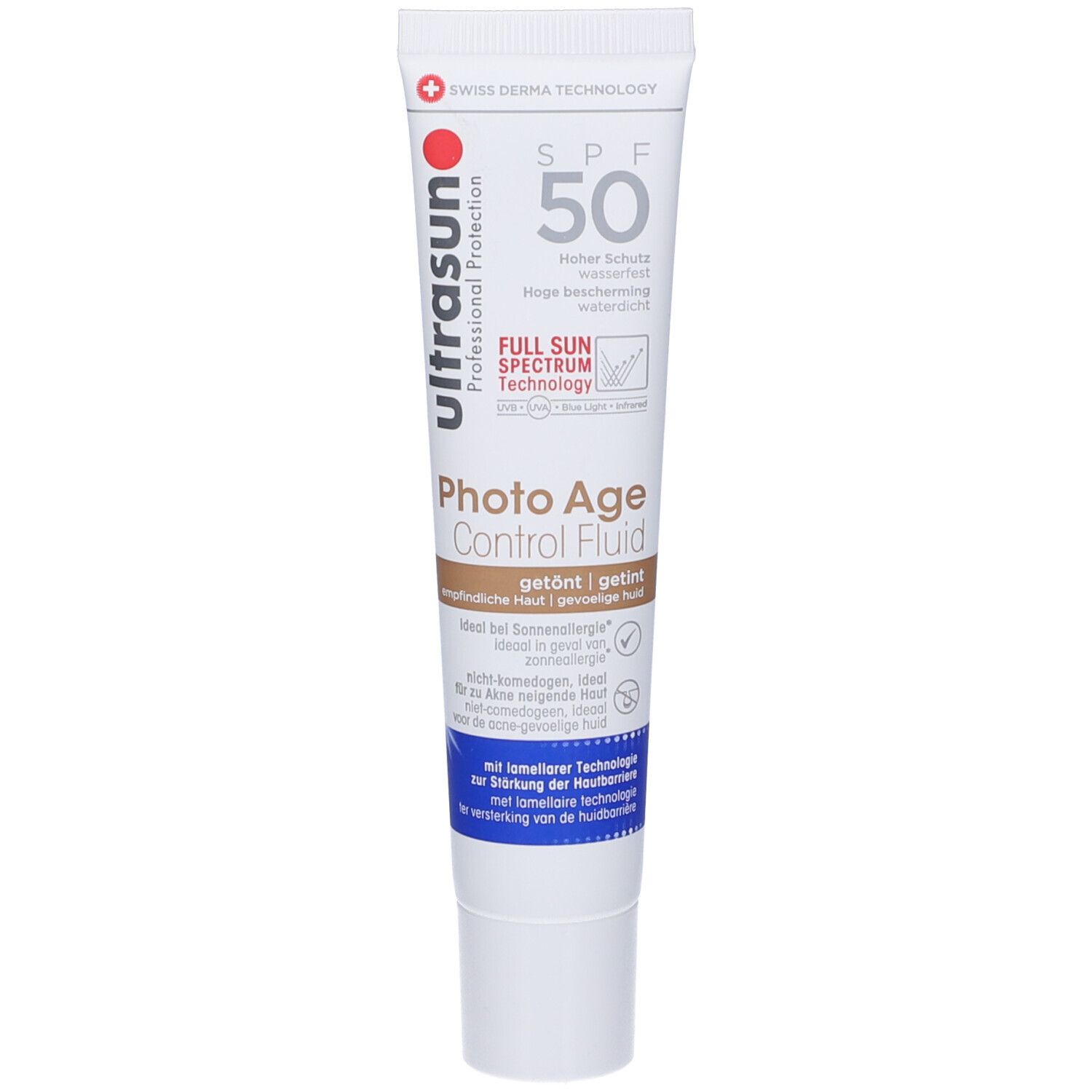 Ultrasun Photo Age Control Fluid Spf 50 Tinted