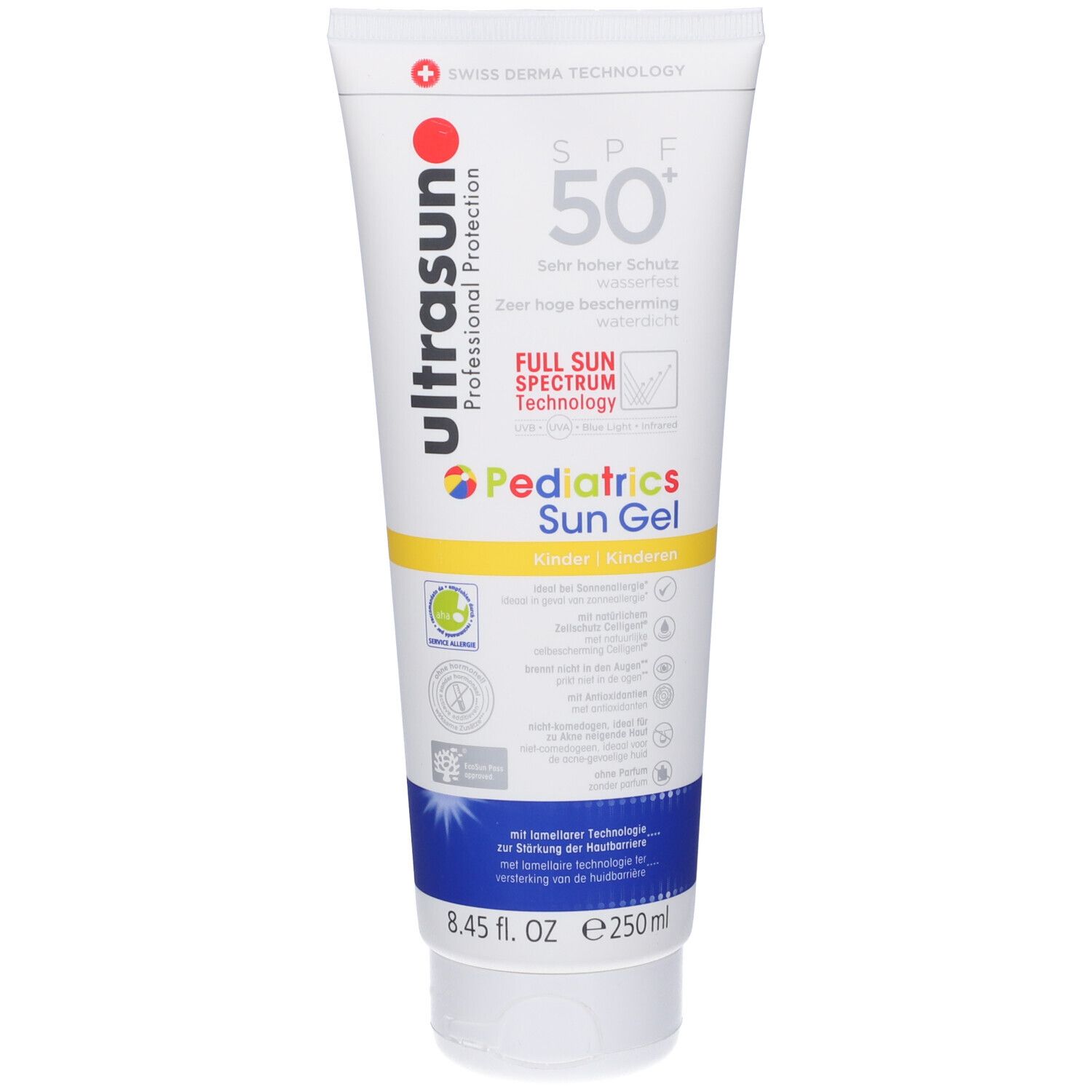Ultrasun Pediatrics Sun Gel Spf 50+