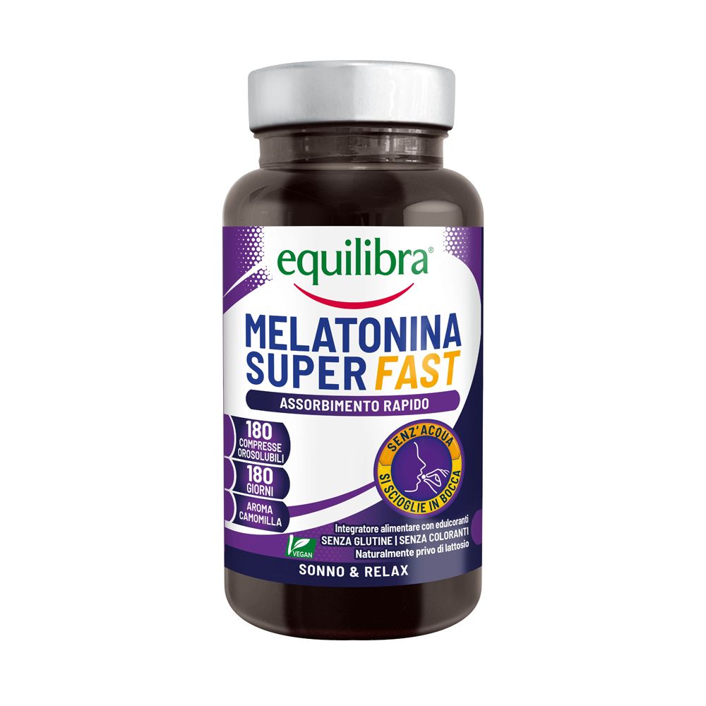 Equilibra Melatonina Super Fast 180 Compresse