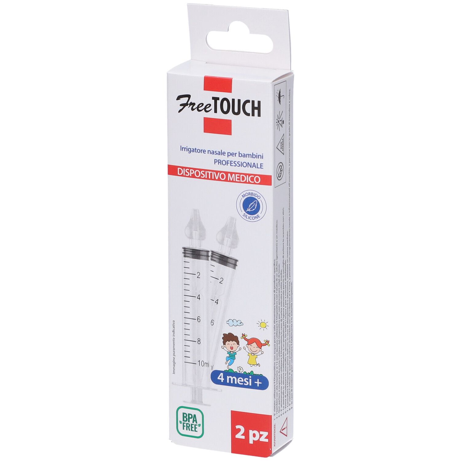 Irrigatore Nasale Free Touch 2 Pezzi