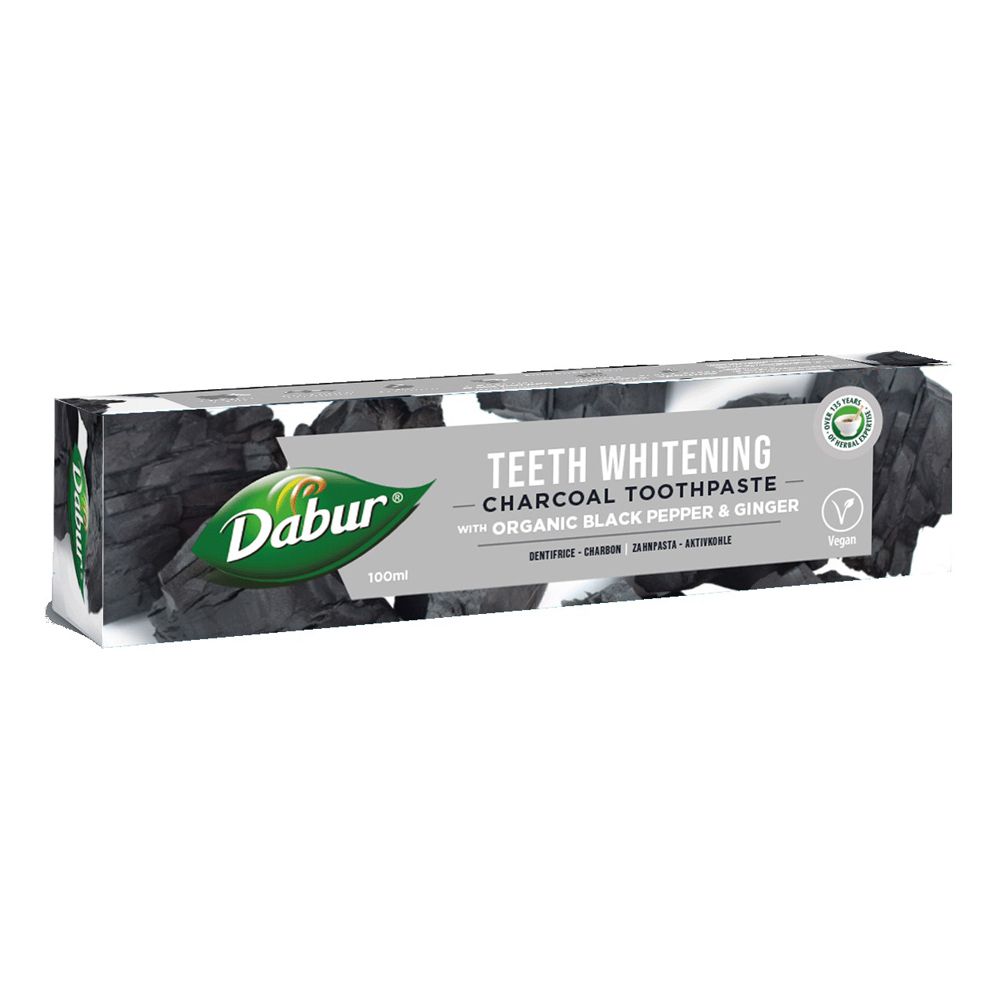 Dabur Dentifricio Charcoal Ginger Bio 100 Ml
