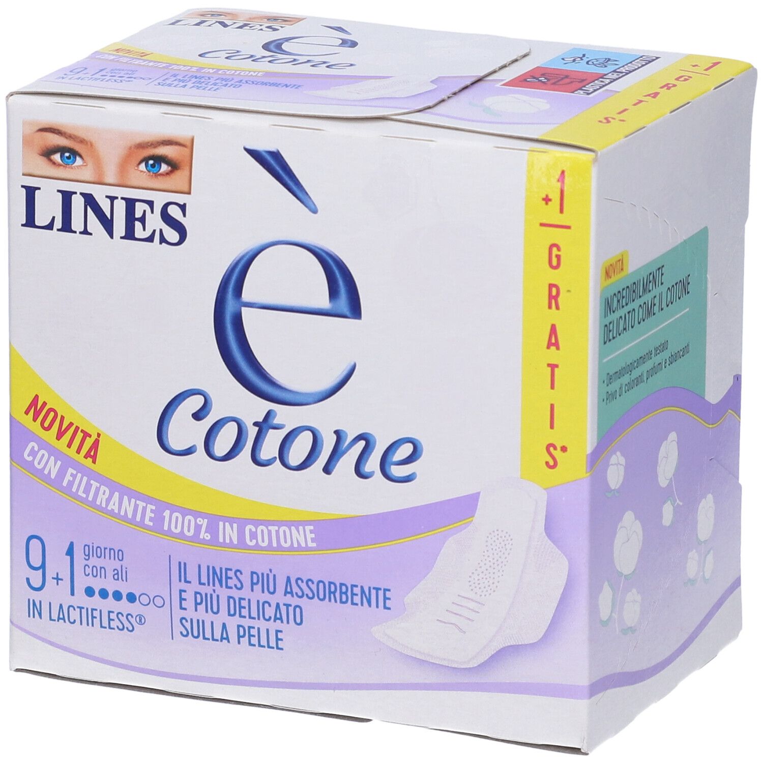 Lines E' Cotone ALI 9+1Pz 10 St