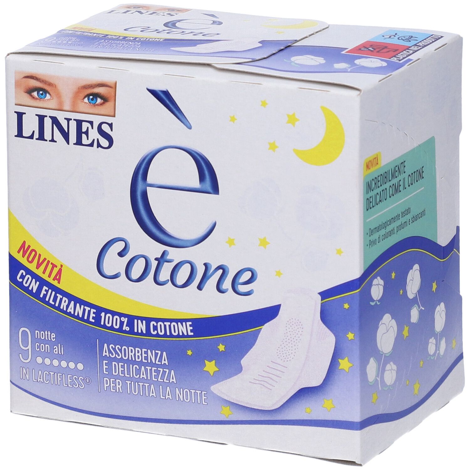 Lines E' Cotone Notte 9PZ 9 St