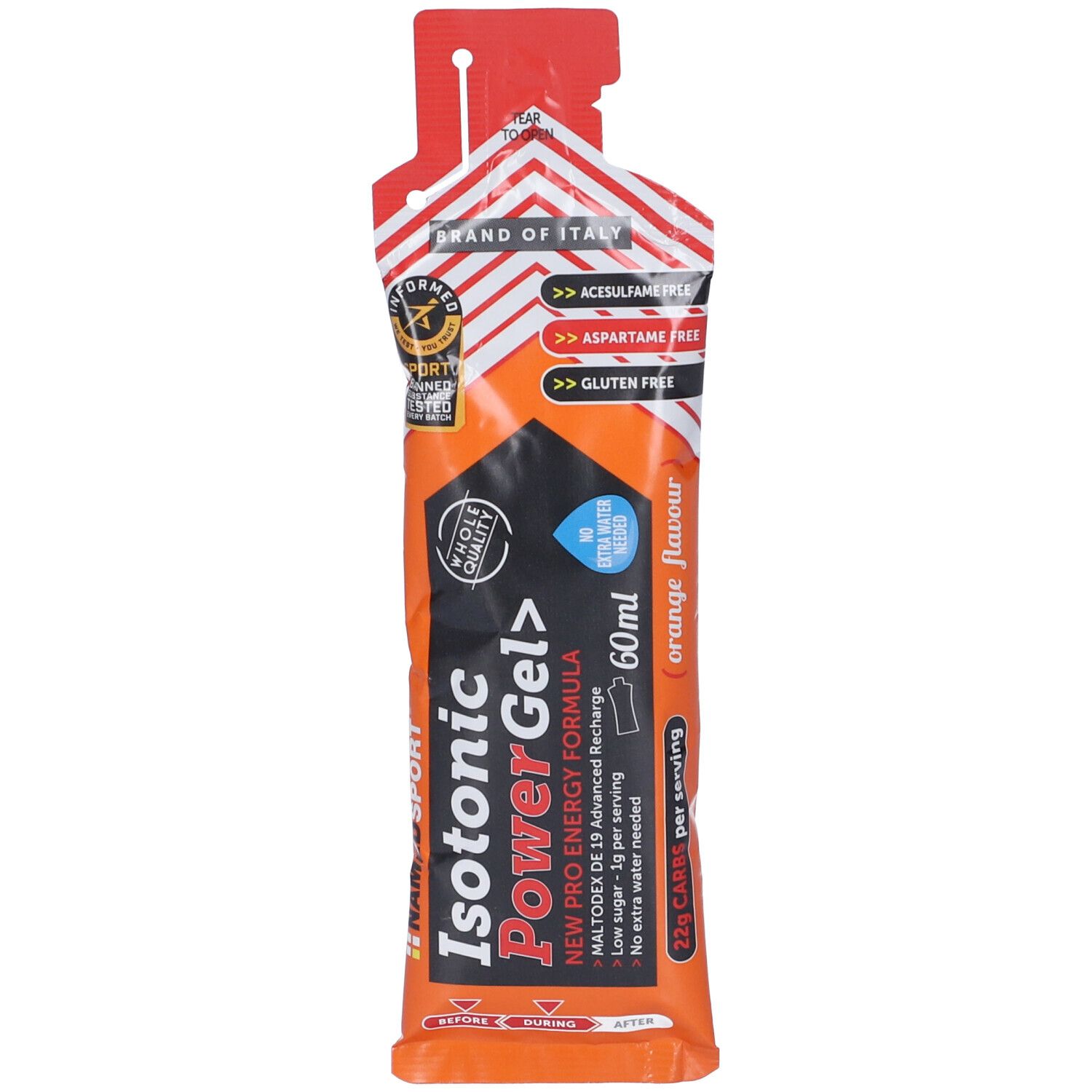 Isotonic Power Gel Orange
