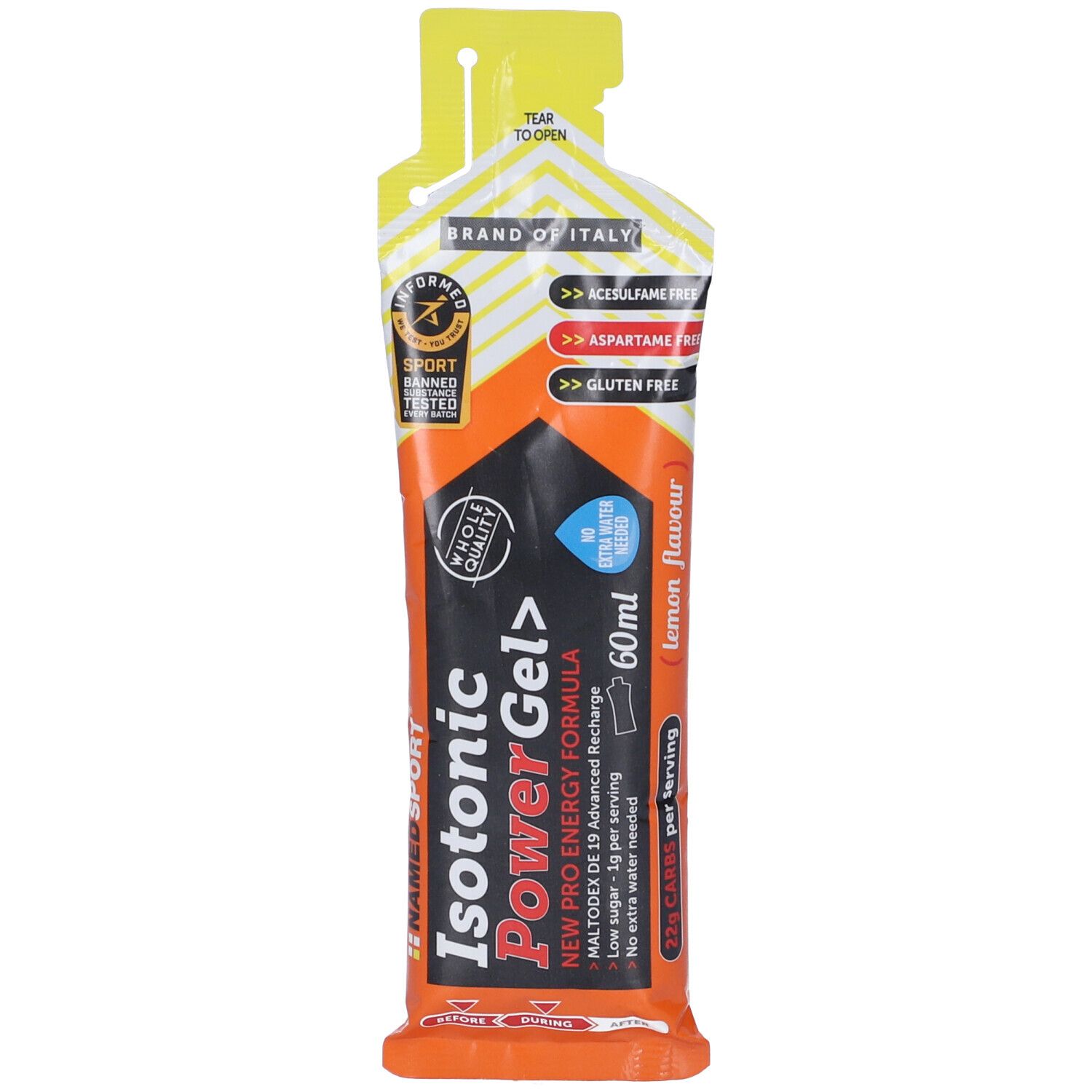 Isotonic Power Gel Lemon