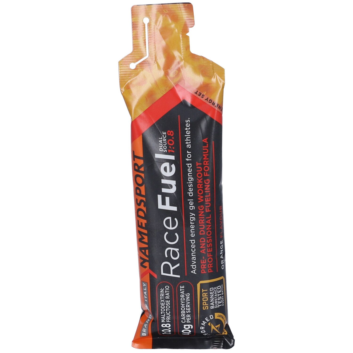 Namedsport Race Fuel Gel Gusto Arancia - Risparmia il 10% con il codice: named0926