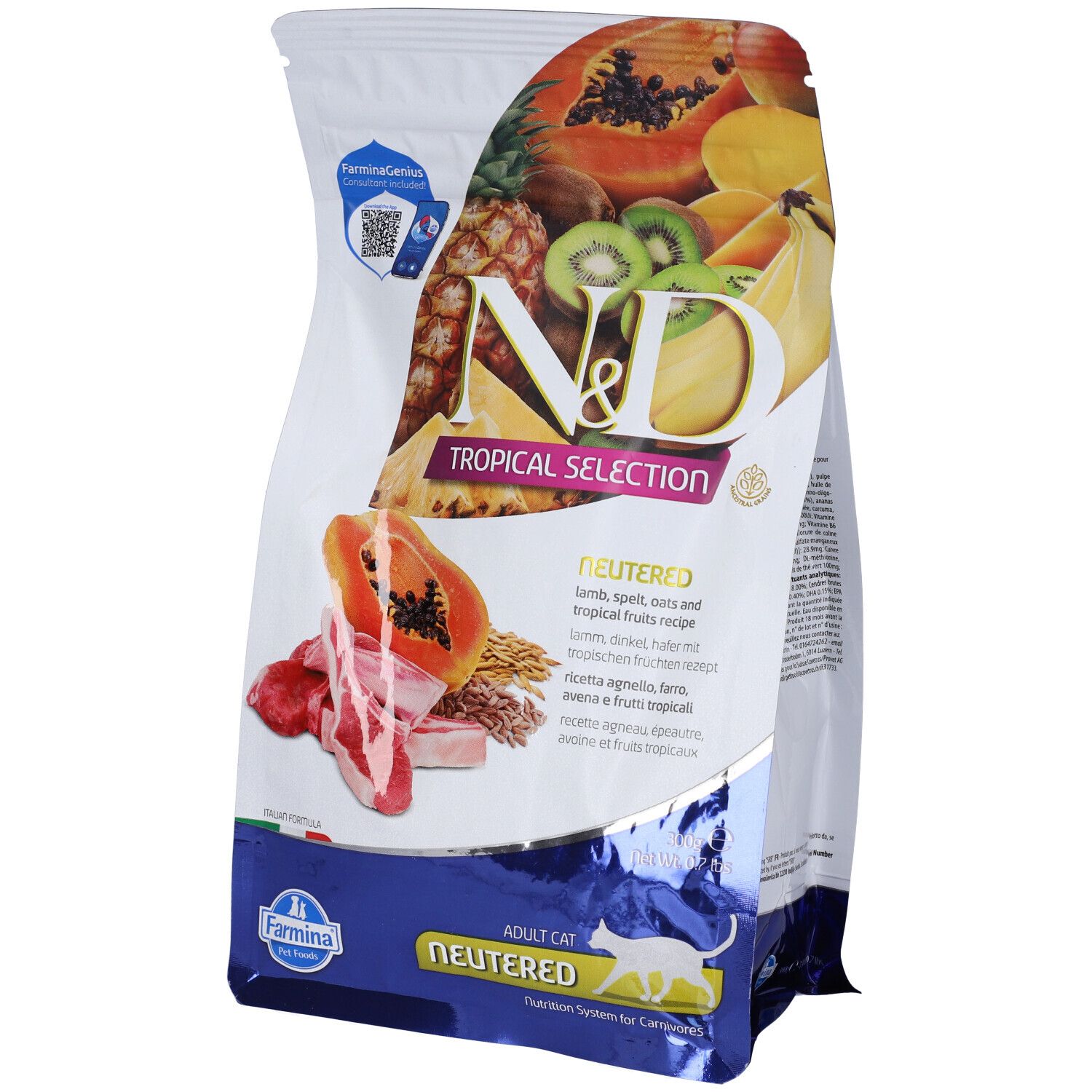 Farmina® N&D Cat Tropical Selection Lamb Neutered